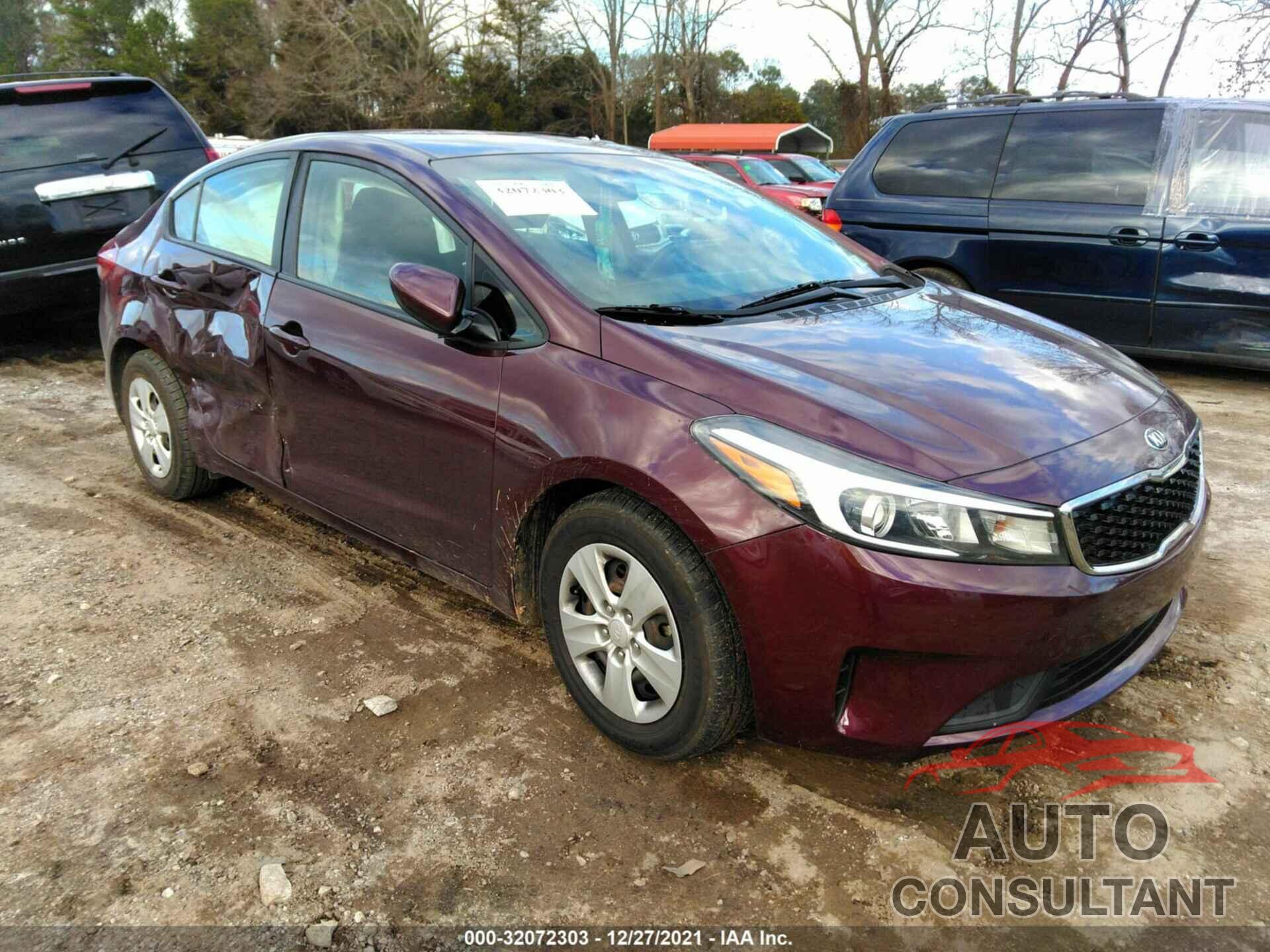 KIA FORTE 2017 - 3KPFK4A76HE144940