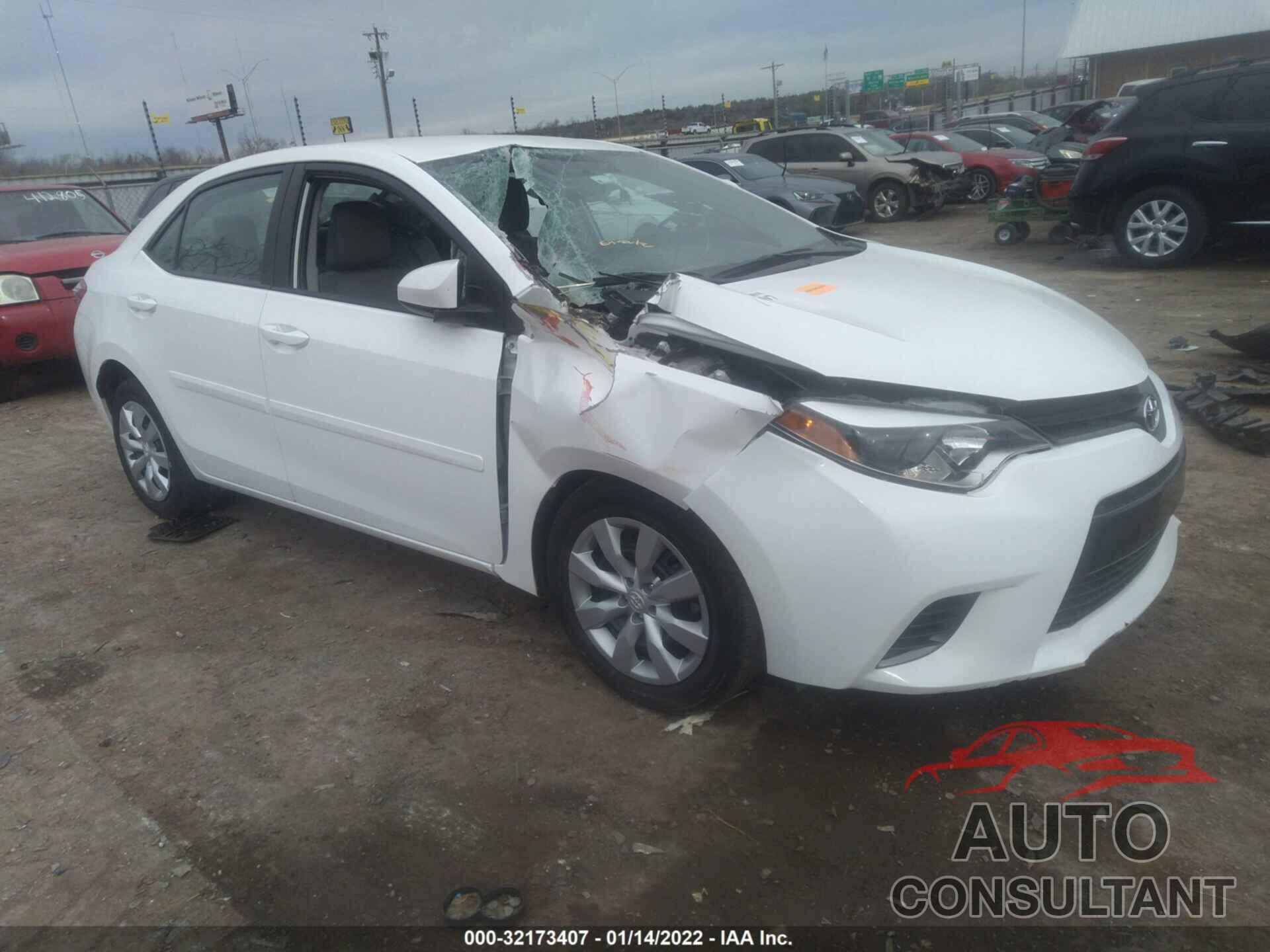 TOYOTA COROLLA 2016 - 5YFBURHE9GP528010