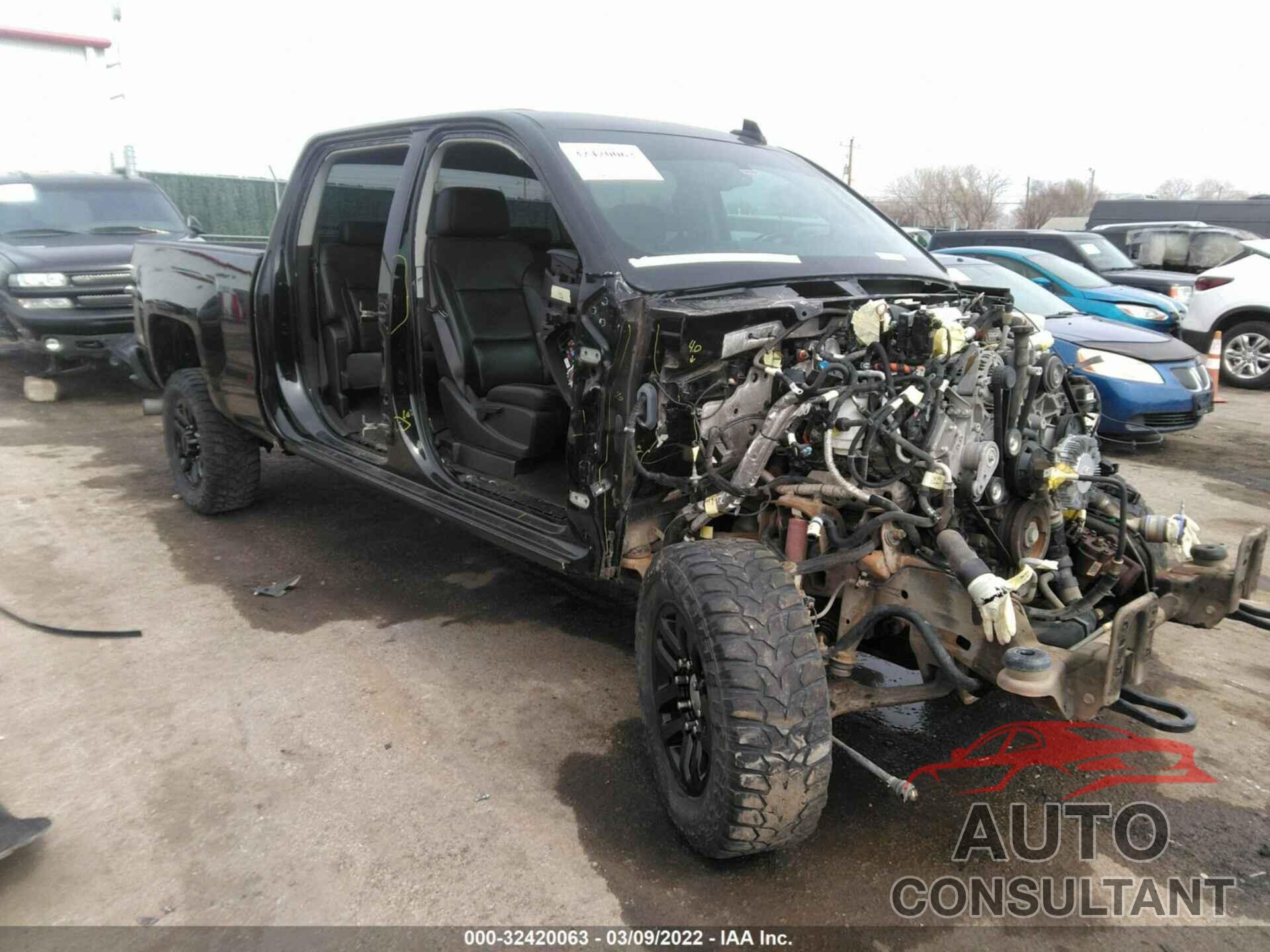 CHEVROLET SILVERADO 2500HD 2016 - 1GC1KVE85GF250092