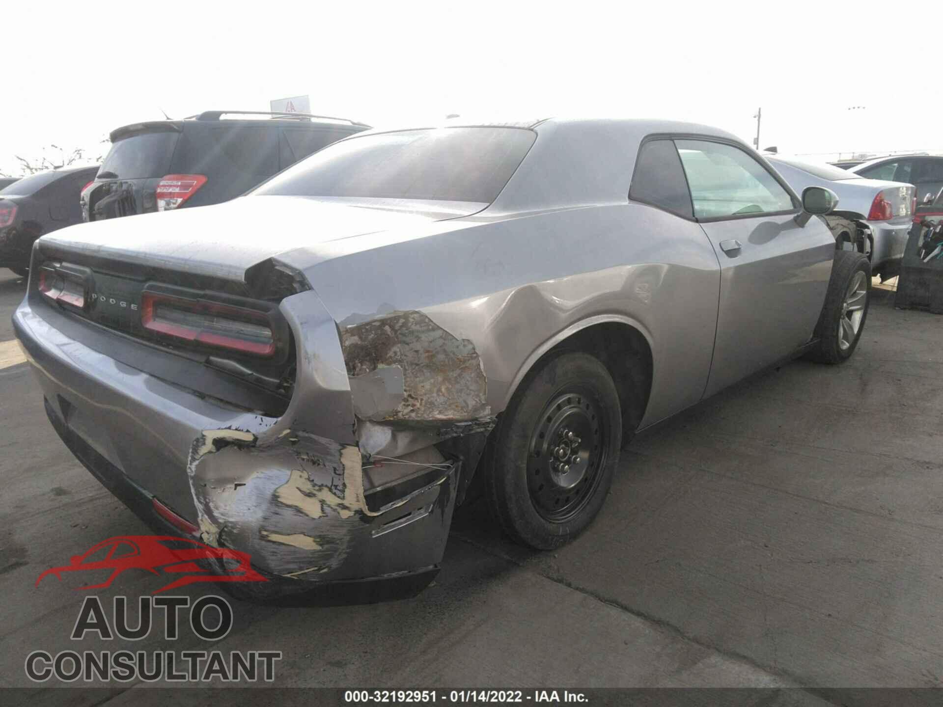 DODGE CHALLENGER 2016 - 2C3CDZAG2GH183784