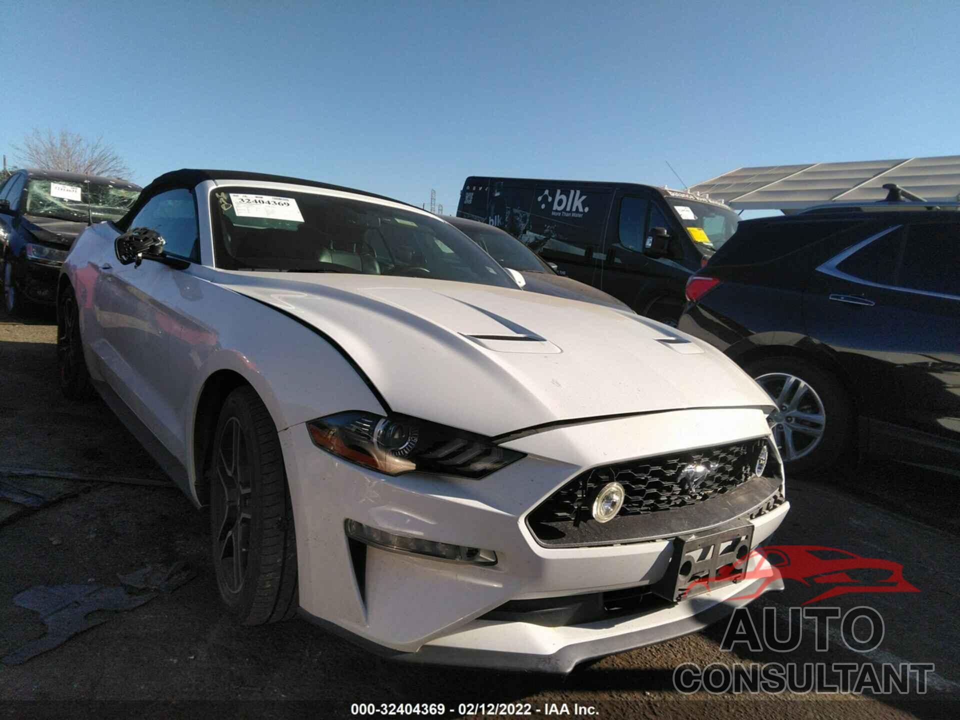 FORD MUSTANG 2018 - 1FATP8UH4J5145320