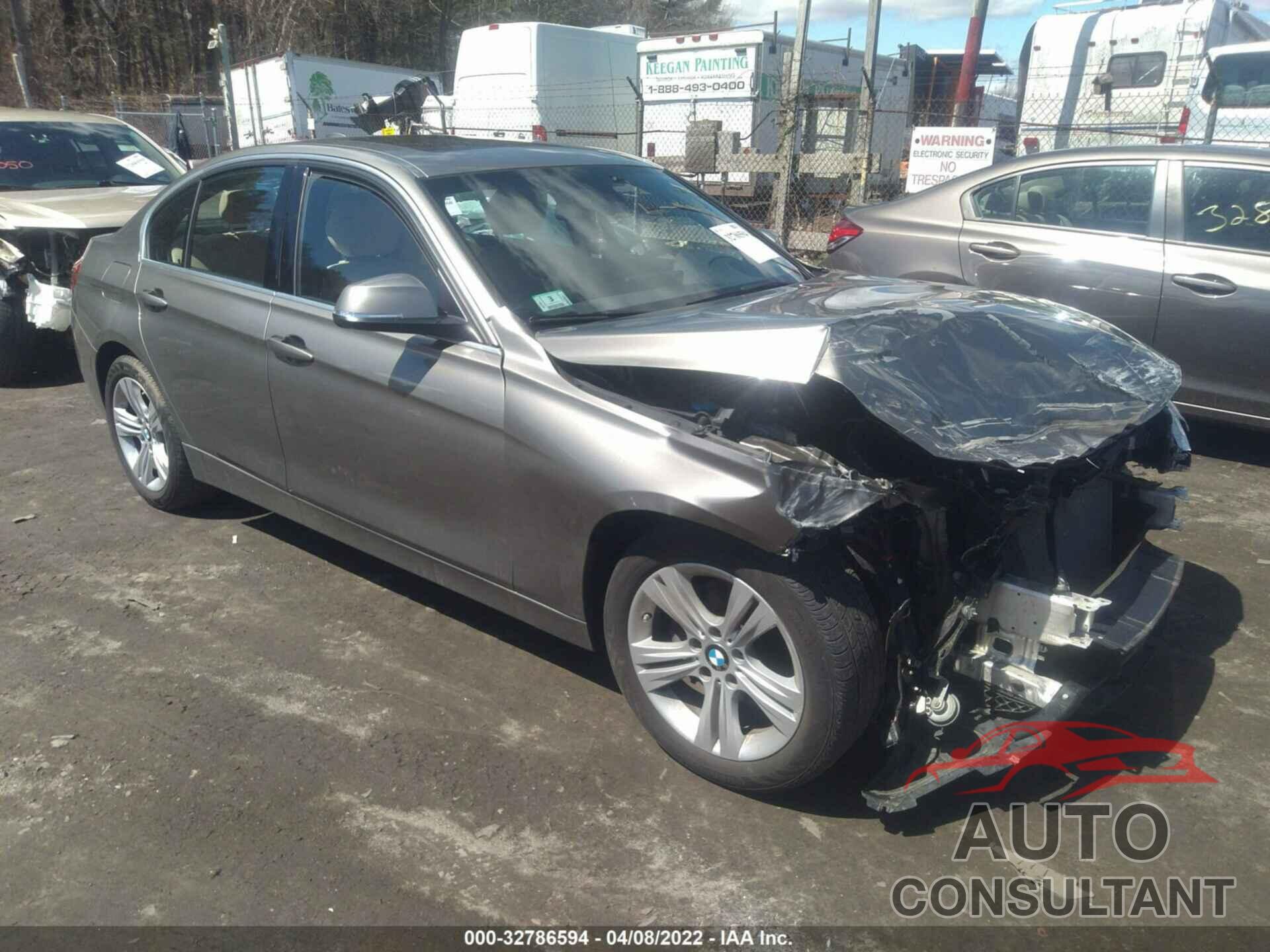 BMW 3 SERIES 2018 - WBA8D9G58JNU69741