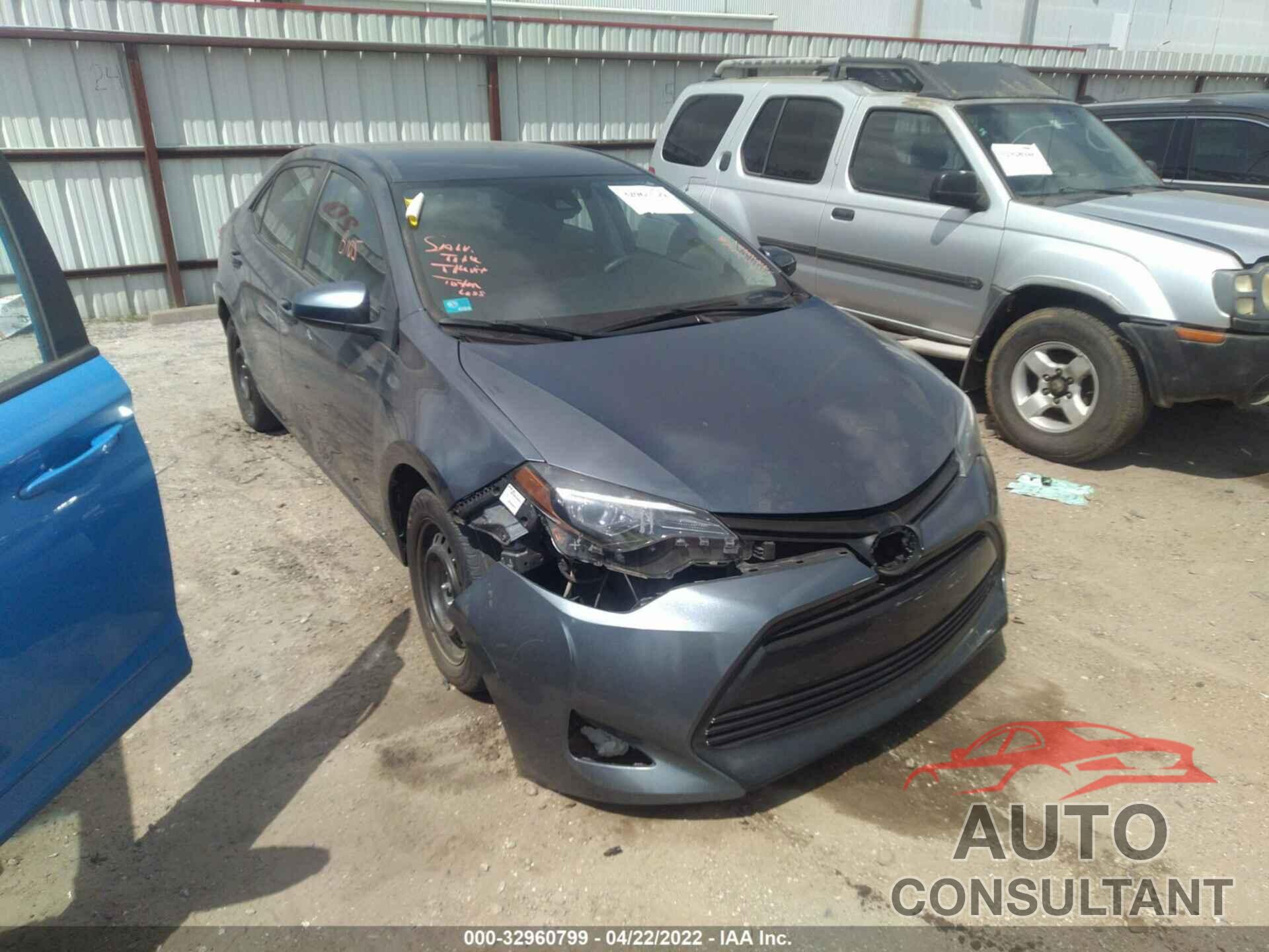 TOYOTA COROLLA 2018 - 5YFBURHE9JP819047