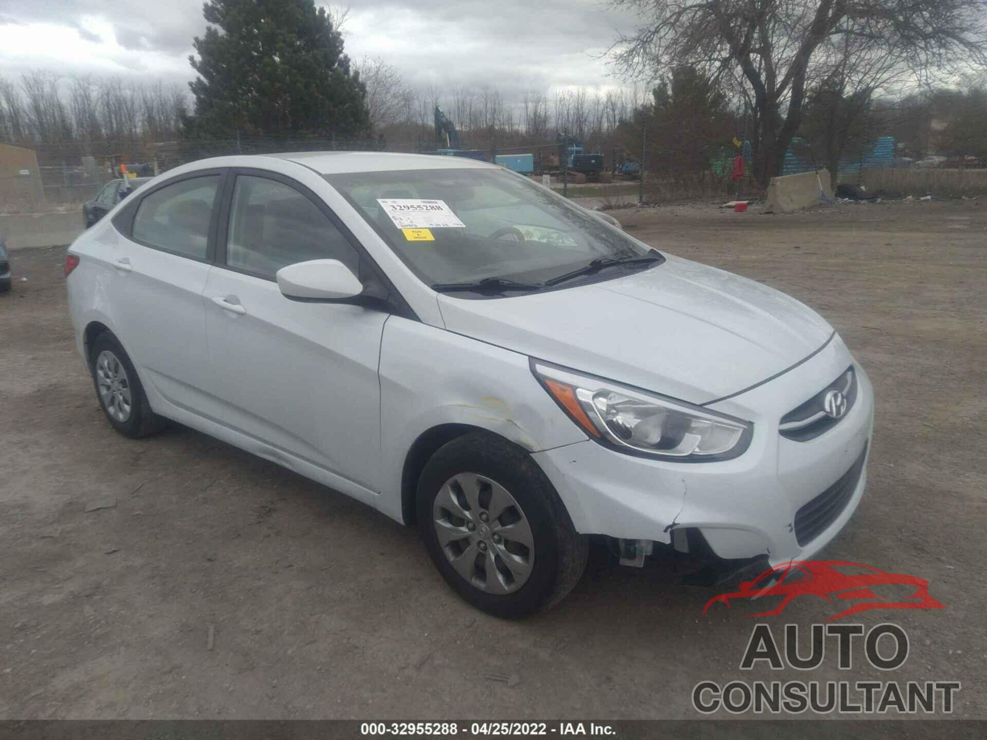 HYUNDAI ACCENT 2017 - KMHCT4AE2HU365771