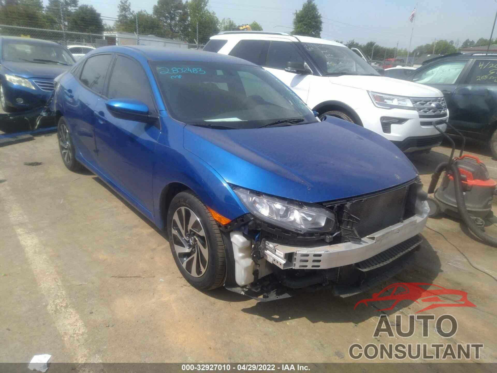HONDA CIVIC HATCHBACK 2017 - SHHFK7H2XHU420802