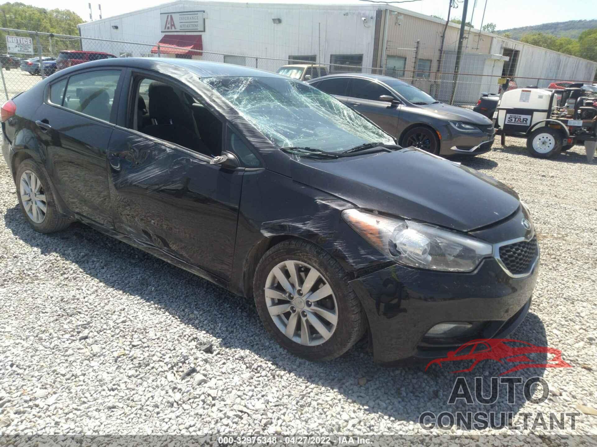 KIA FORTE 2016 - KNAFX4A60G5443422