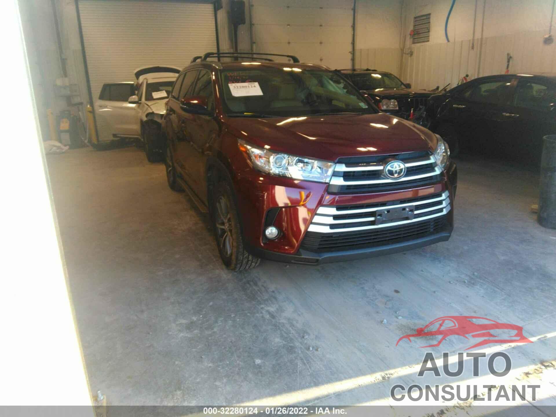 TOYOTA HIGHLANDER 2017 - 5TDJZRFH1HS403781