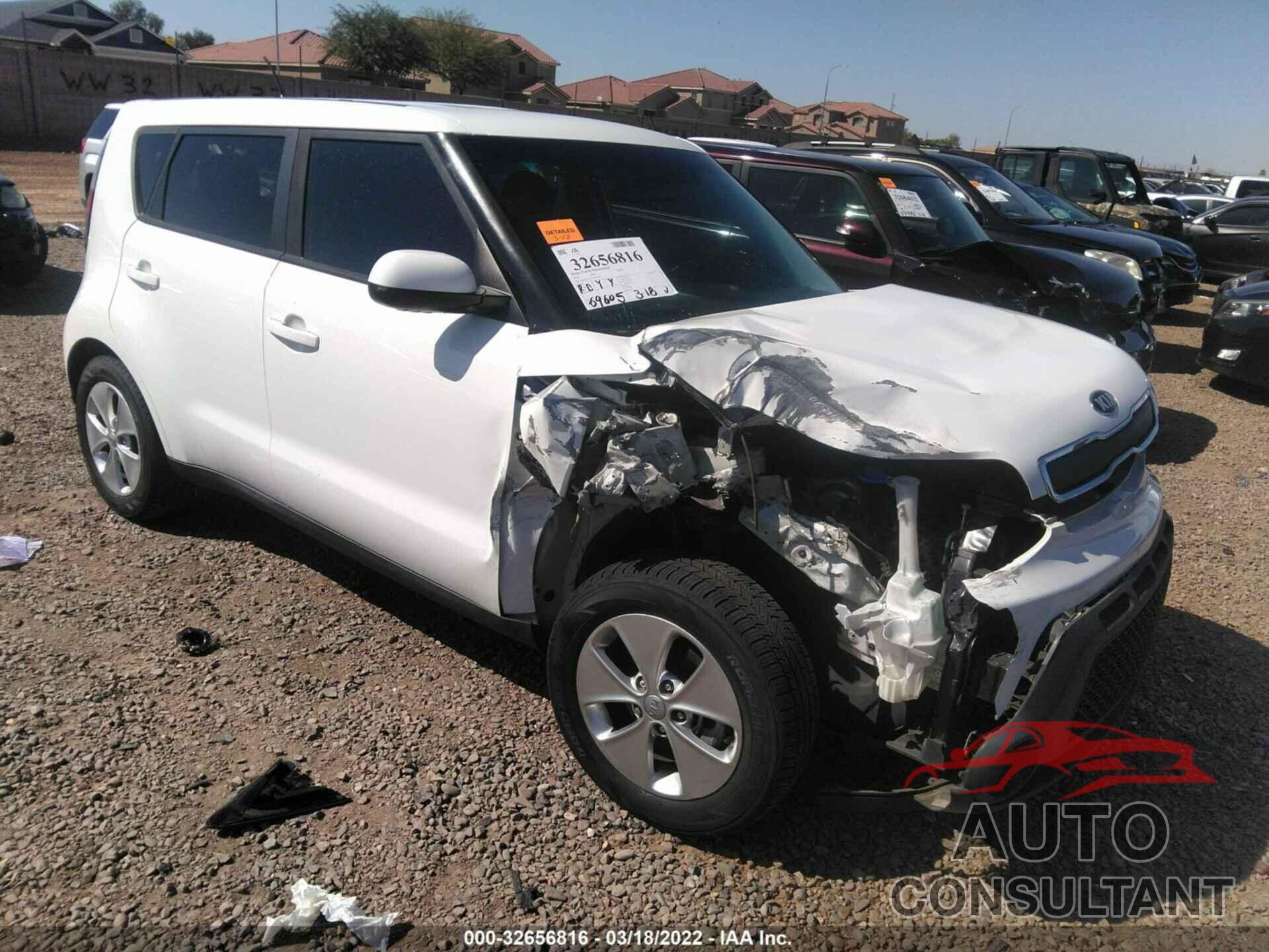 KIA SOUL 2016 - KNDJN2A24G7328363