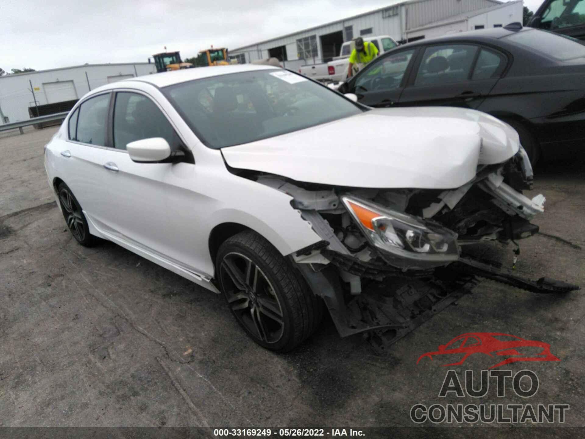 HONDA ACCORD SEDAN 2017 - 1HGCR2F59HA075529