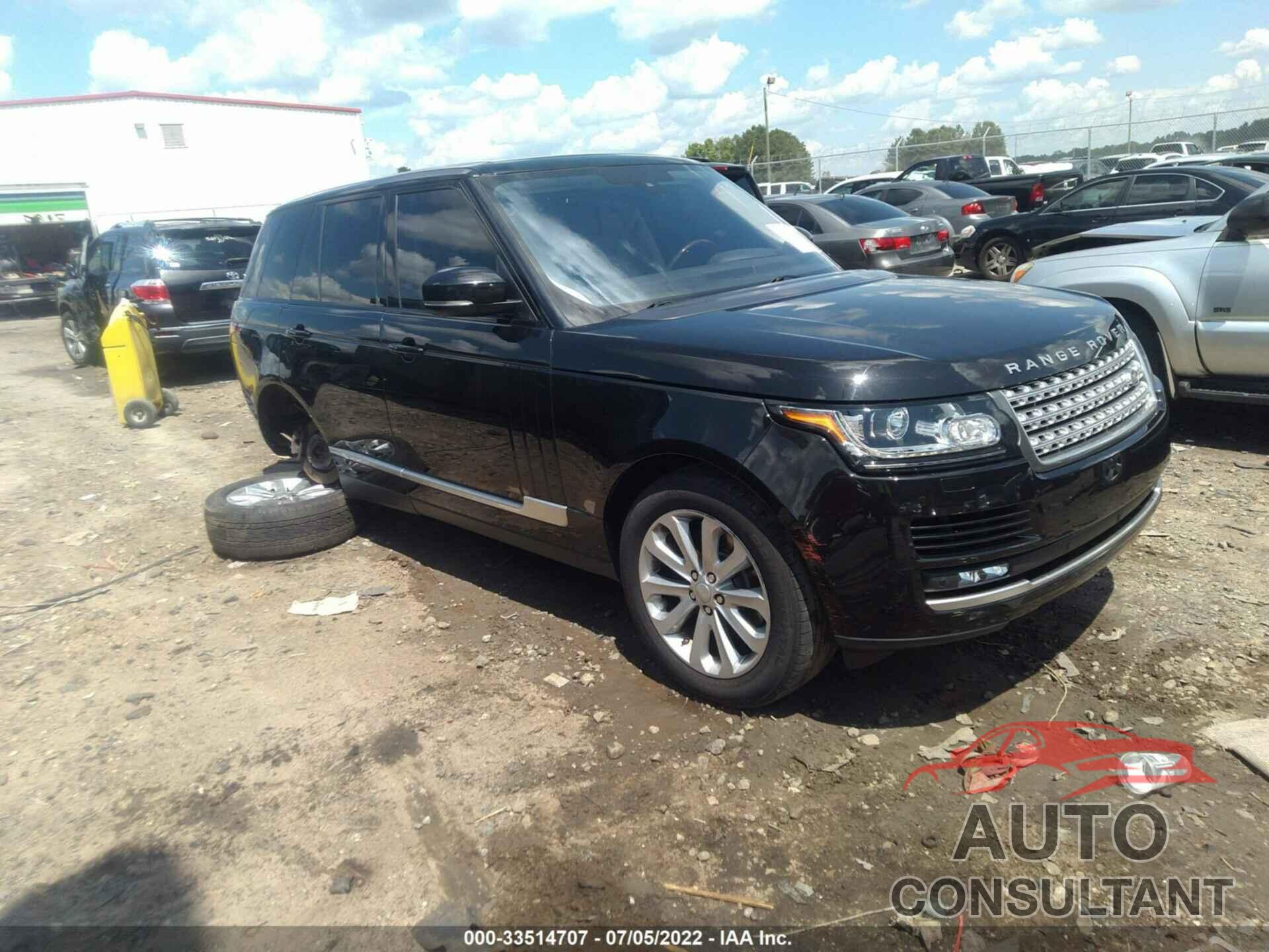 LAND ROVER RANGE ROVER 2016 - SALGS2KF1GA260832