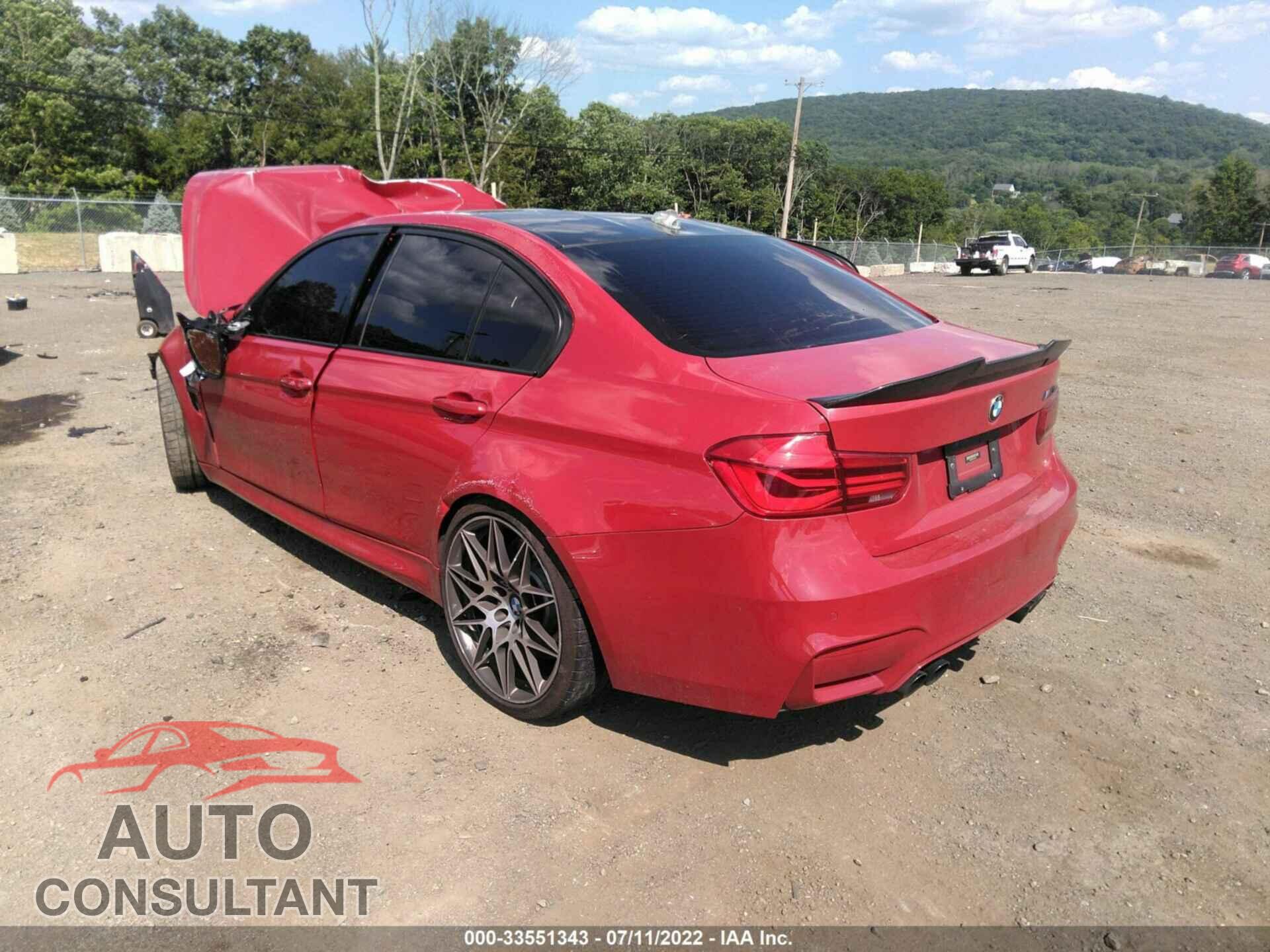 BMW M3 2018 - WBS8M9C54J5K99444