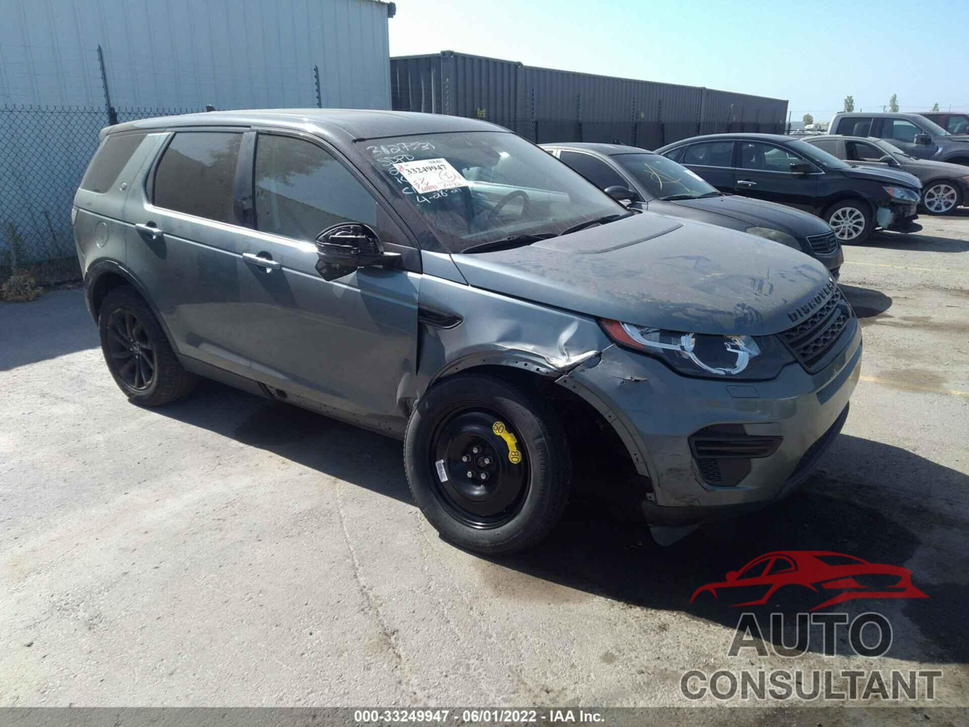 LAND ROVER DISCOVERY SPORT 2016 - SALCP2BG6GH556574