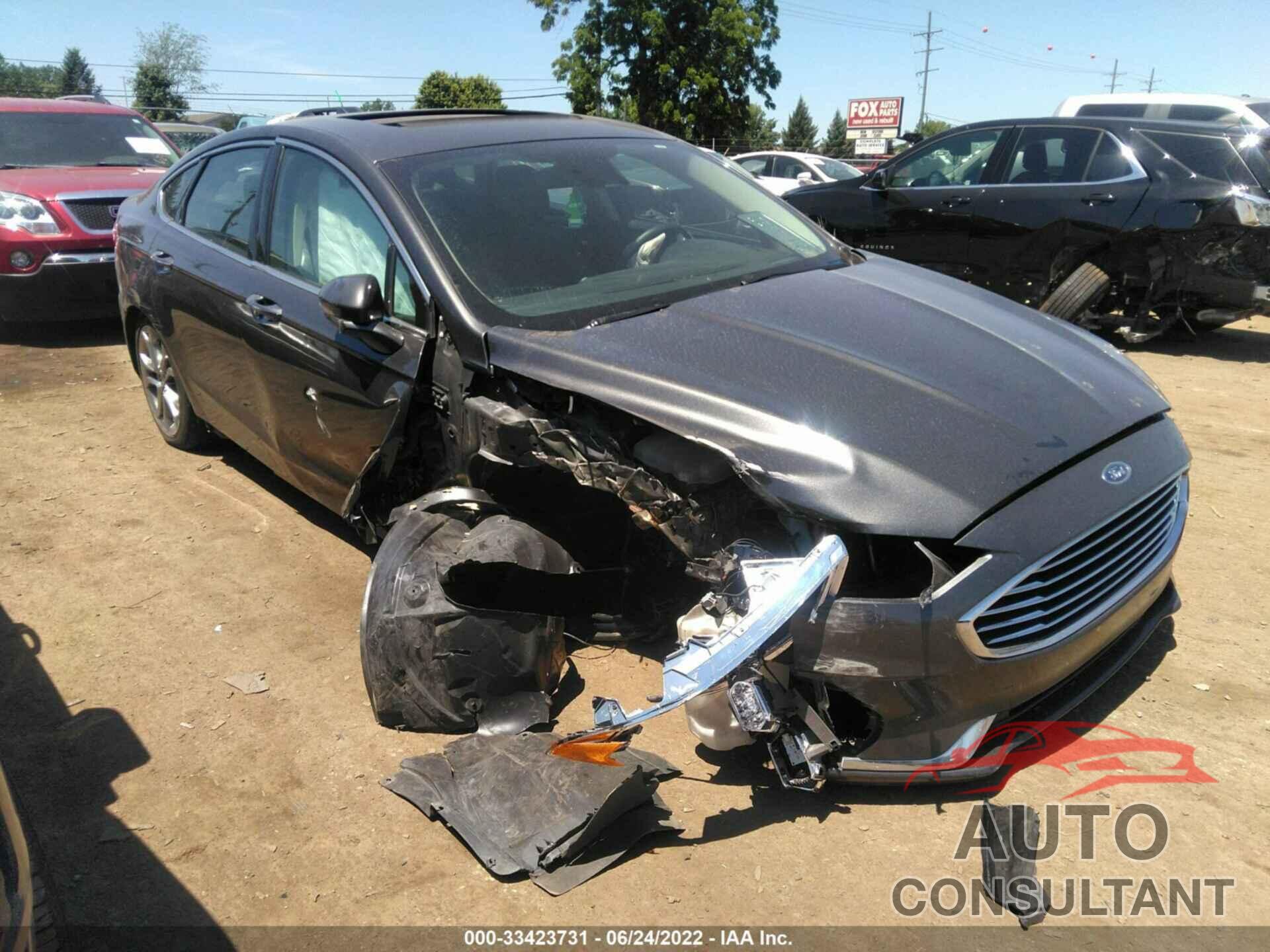FORD FUSION 2019 - 3FA6P0CD7KR237839