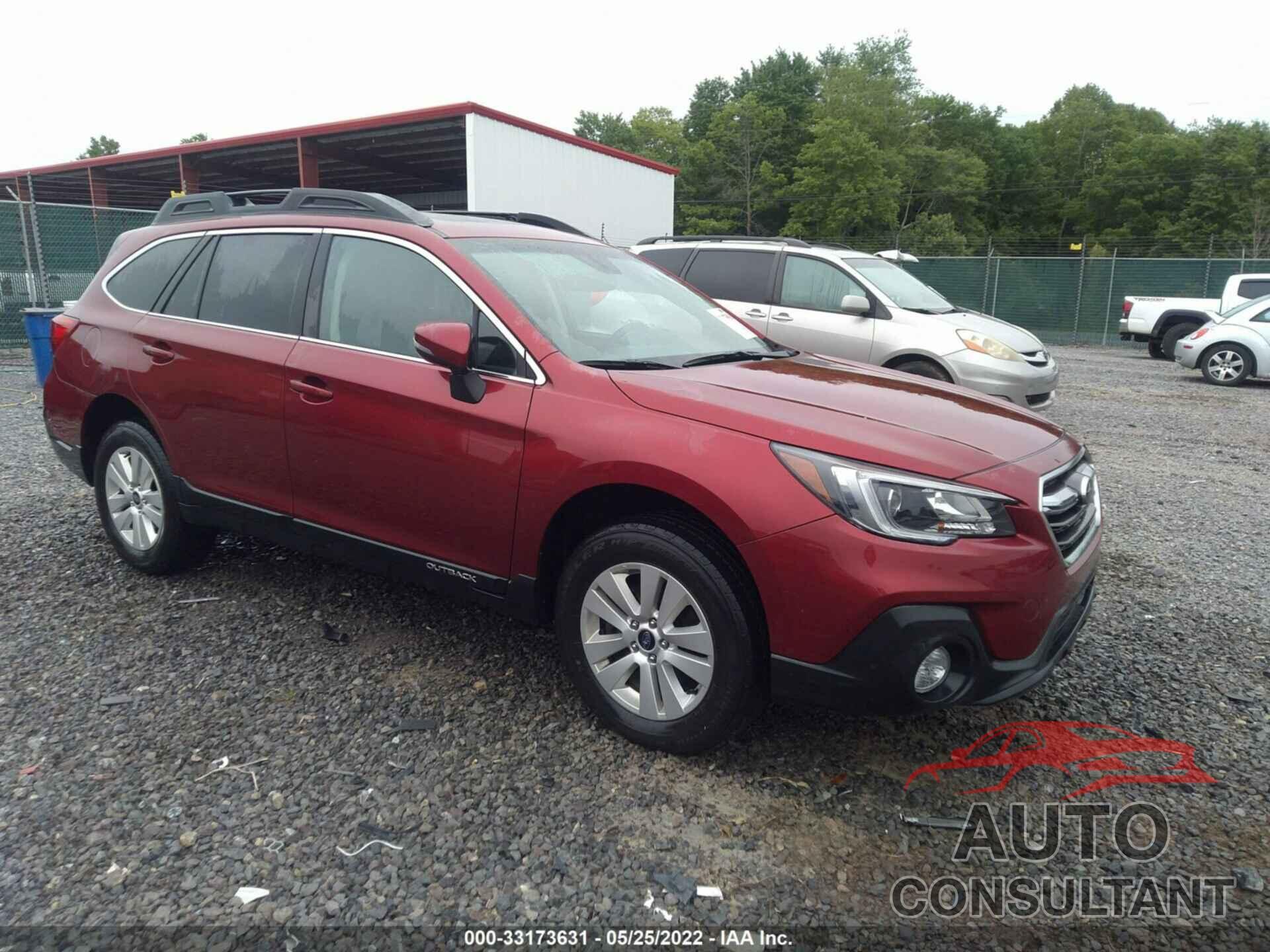 SUBARU OUTBACK 2019 - 4S4BSAHC0K3218122