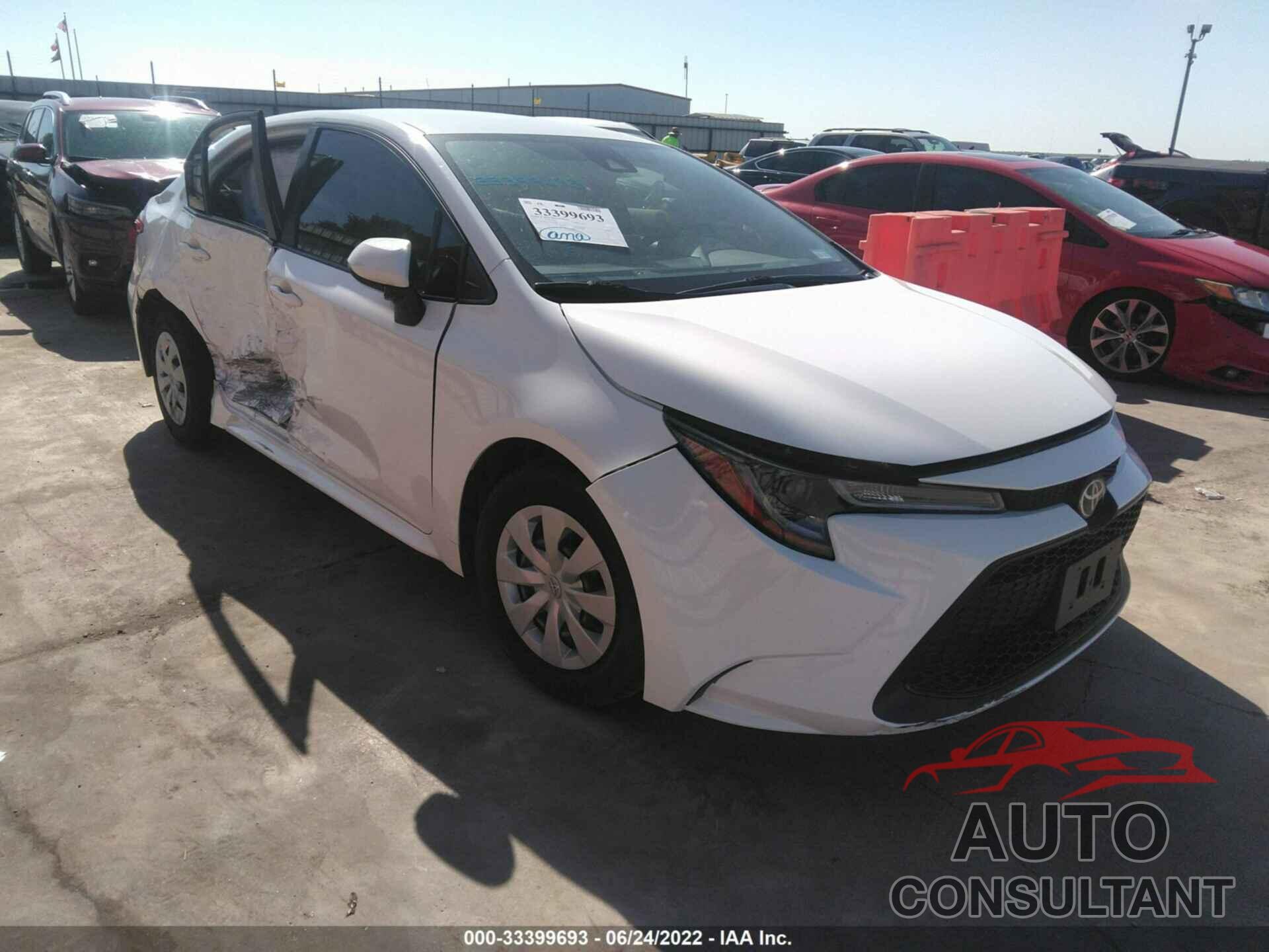 TOYOTA COROLLA 2020 - JTDDPRAE1LJ011700