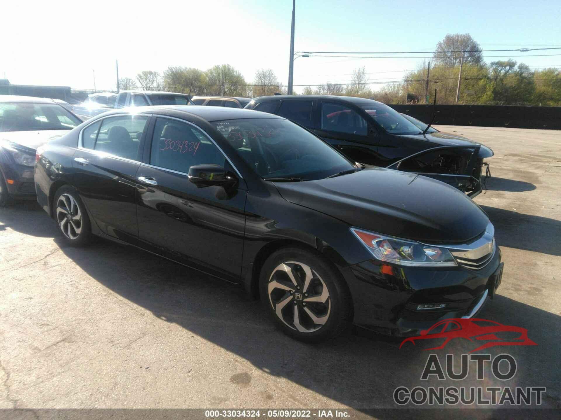 HONDA ACCORD SEDAN 2017 - 1HGCR3F8XHA045200