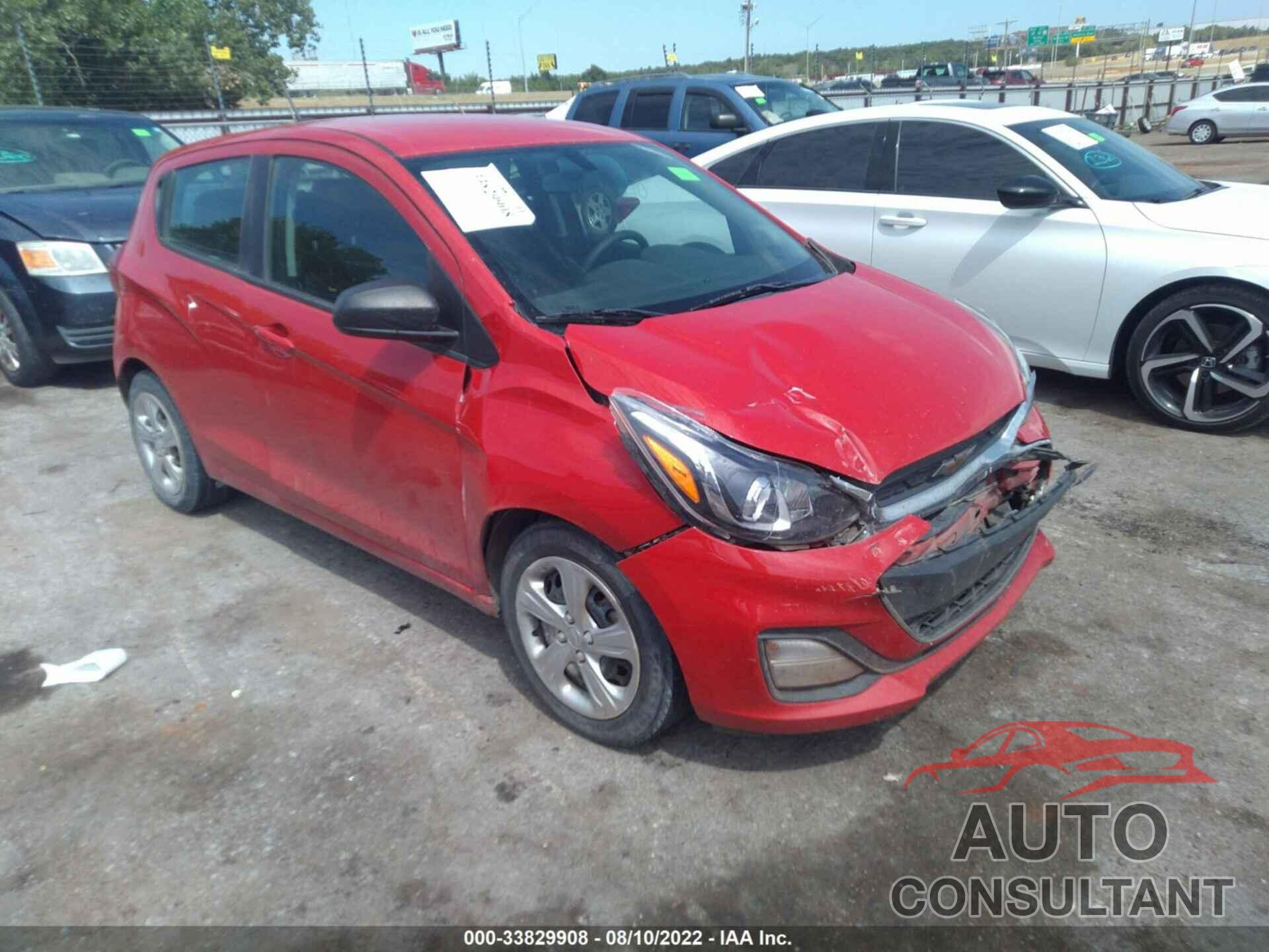 CHEVROLET SPARK 2019 - KL8CB6SA0KC702037