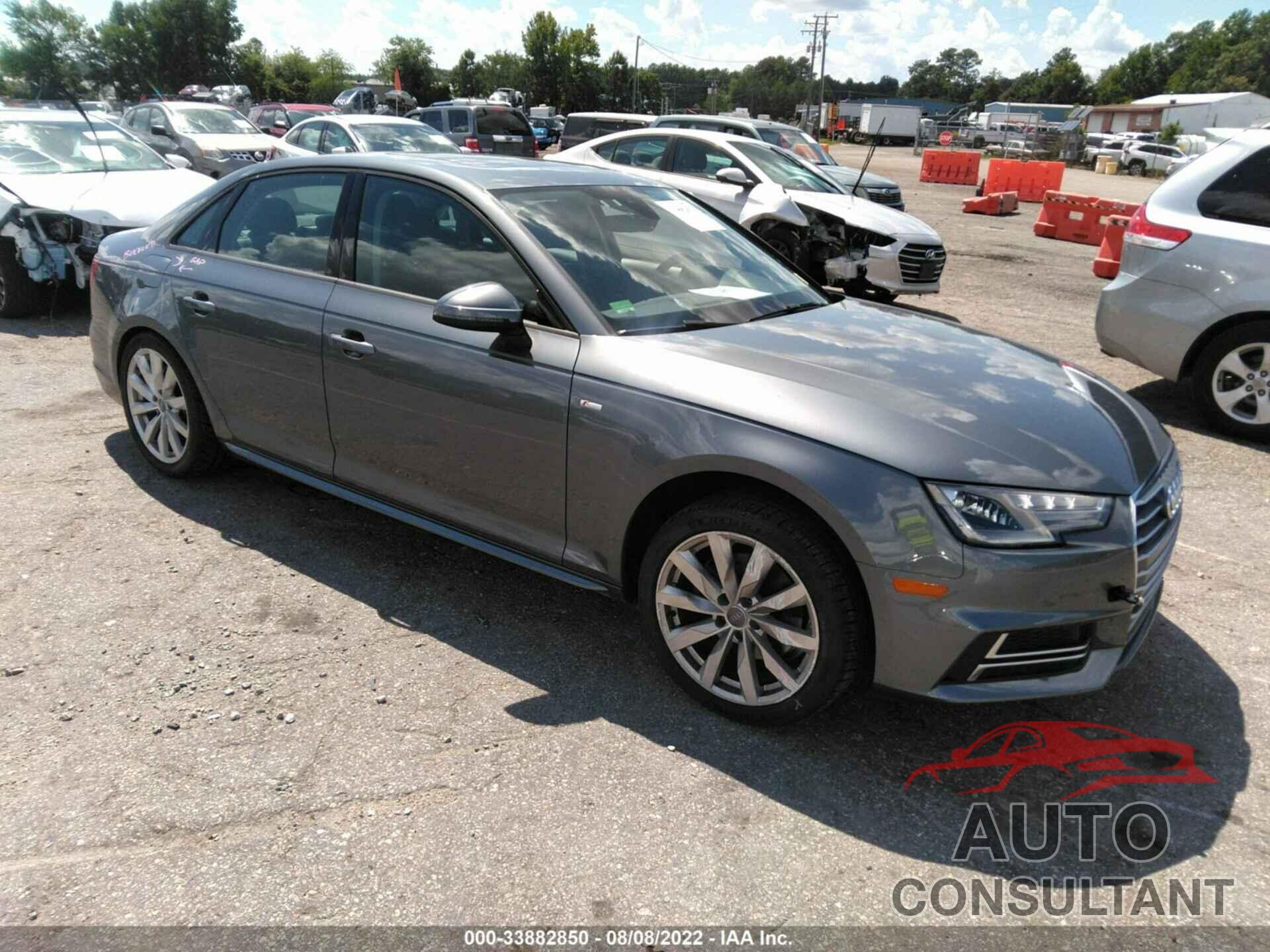 AUDI A4 2018 - WAUKMAF45JA080126