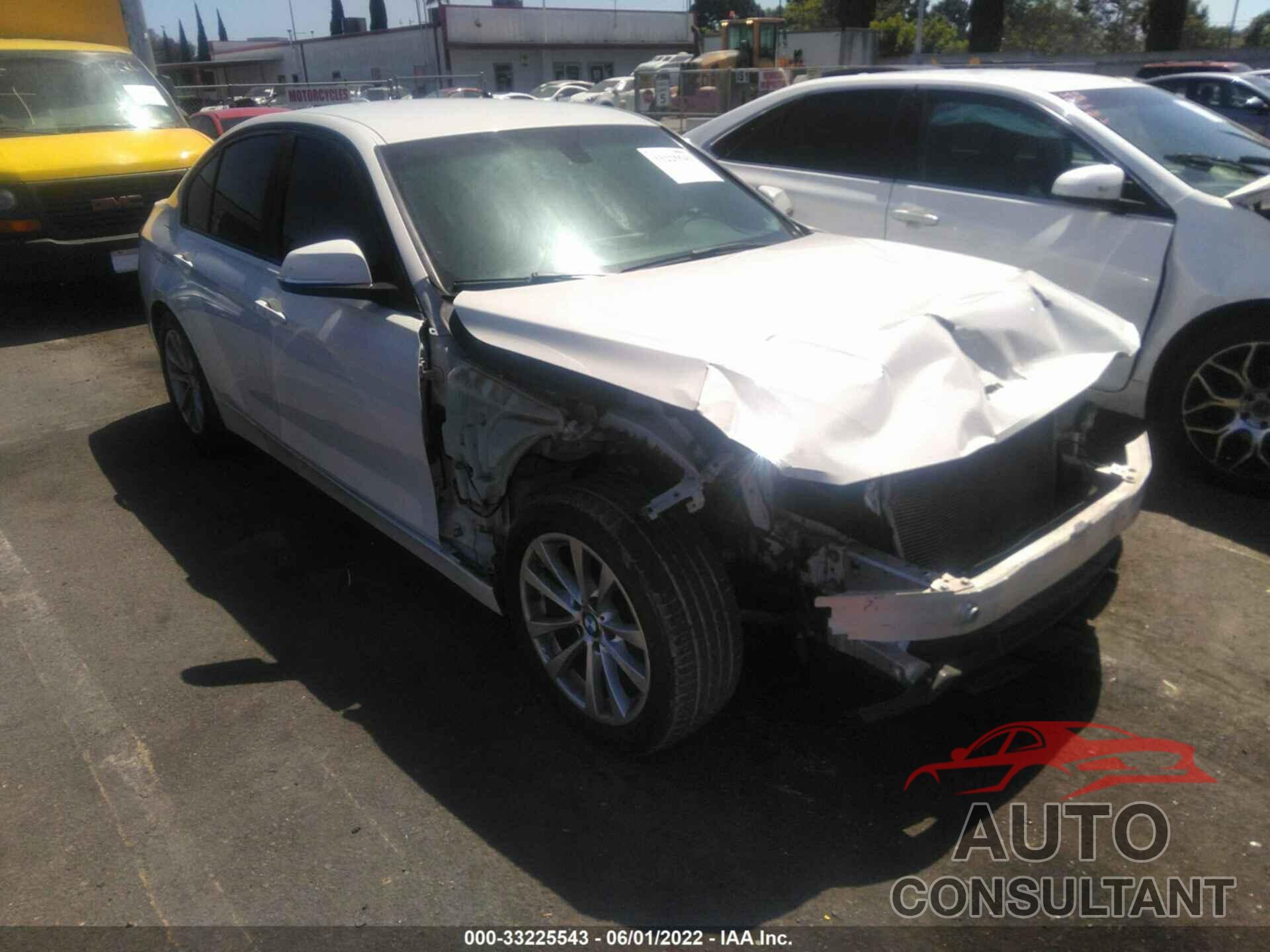 BMW 3 SERIES 2016 - WBA8A9C50GK615879