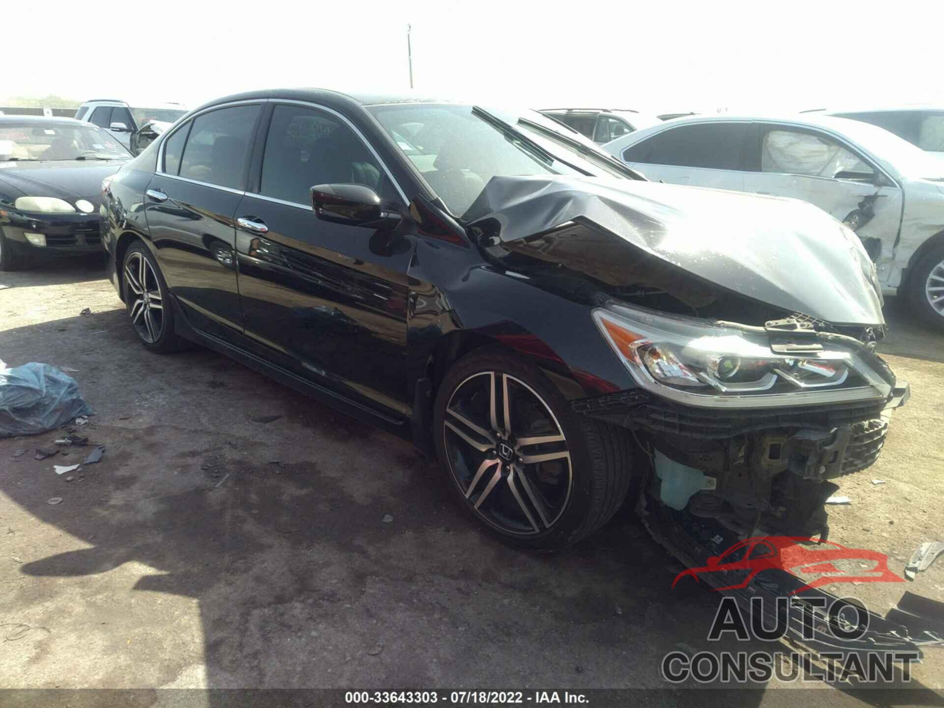 HONDA ACCORD SEDAN 2017 - 1HGCR2F14HA180427