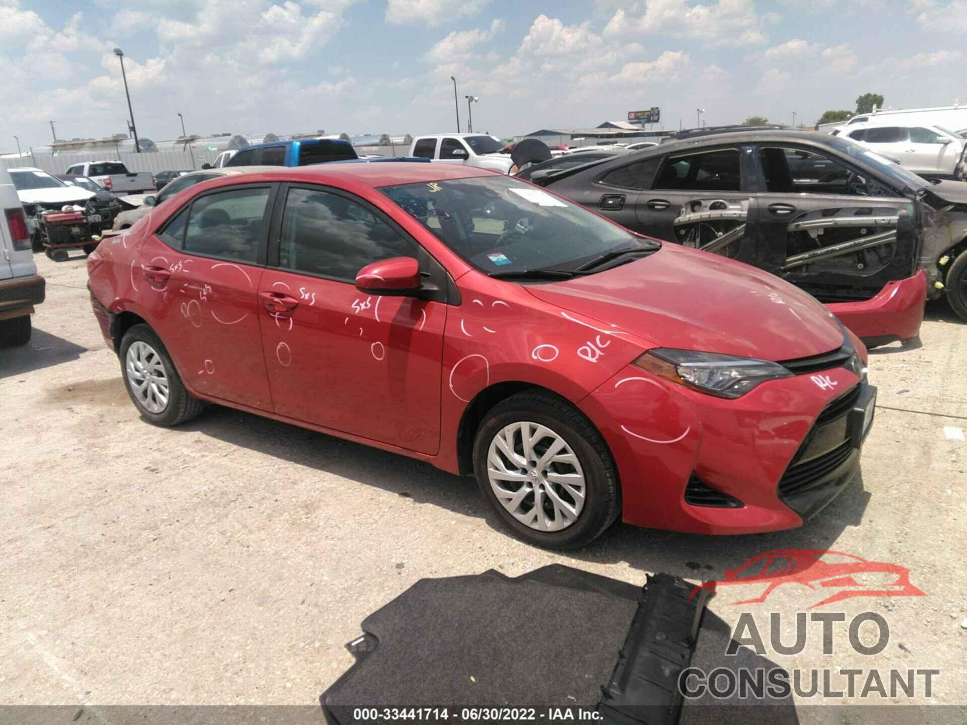 TOYOTA COROLLA 2017 - 5YFBURHE1HP602599