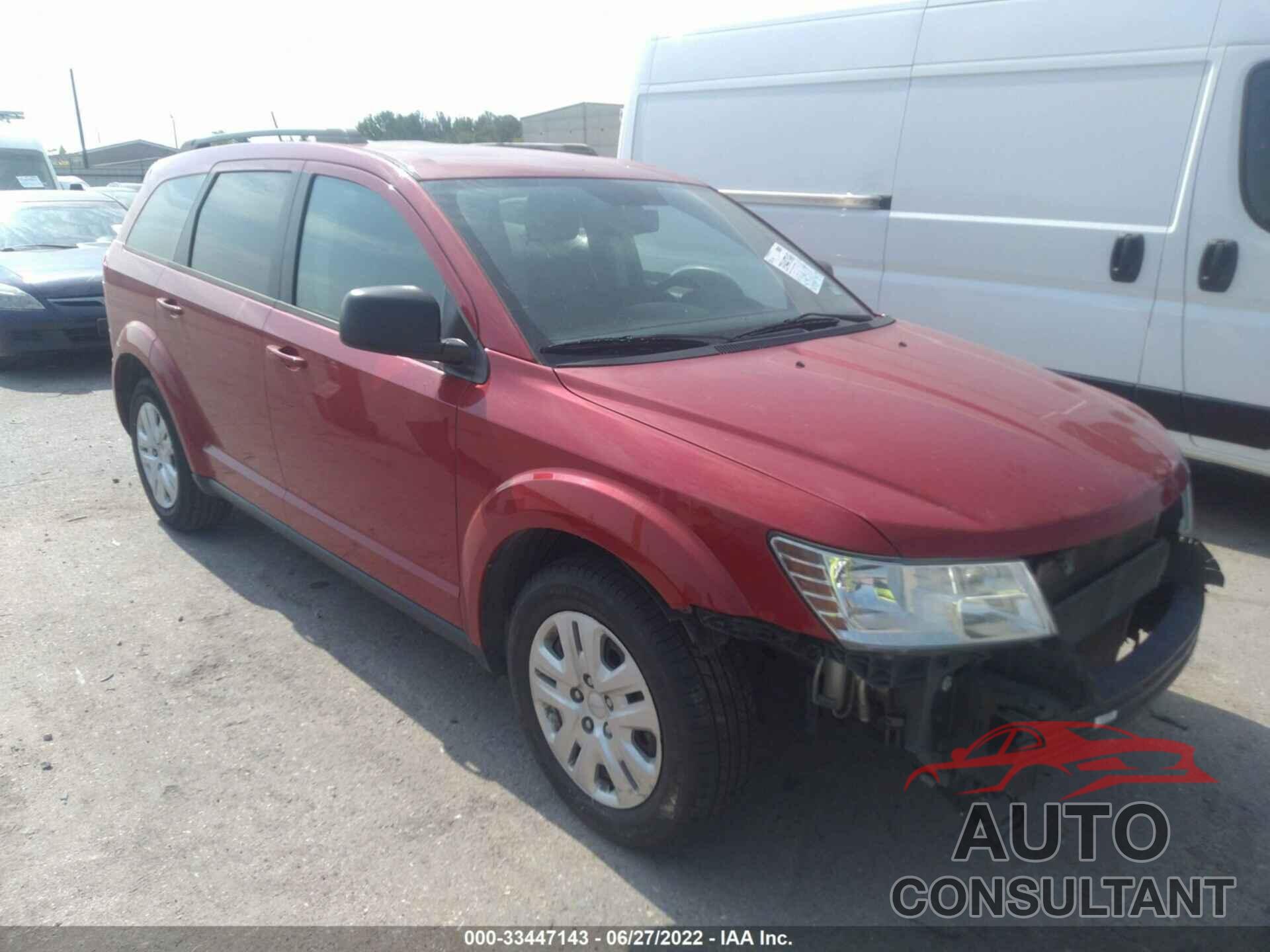 DODGE JOURNEY 2017 - 3C4PDCAB8HT602650