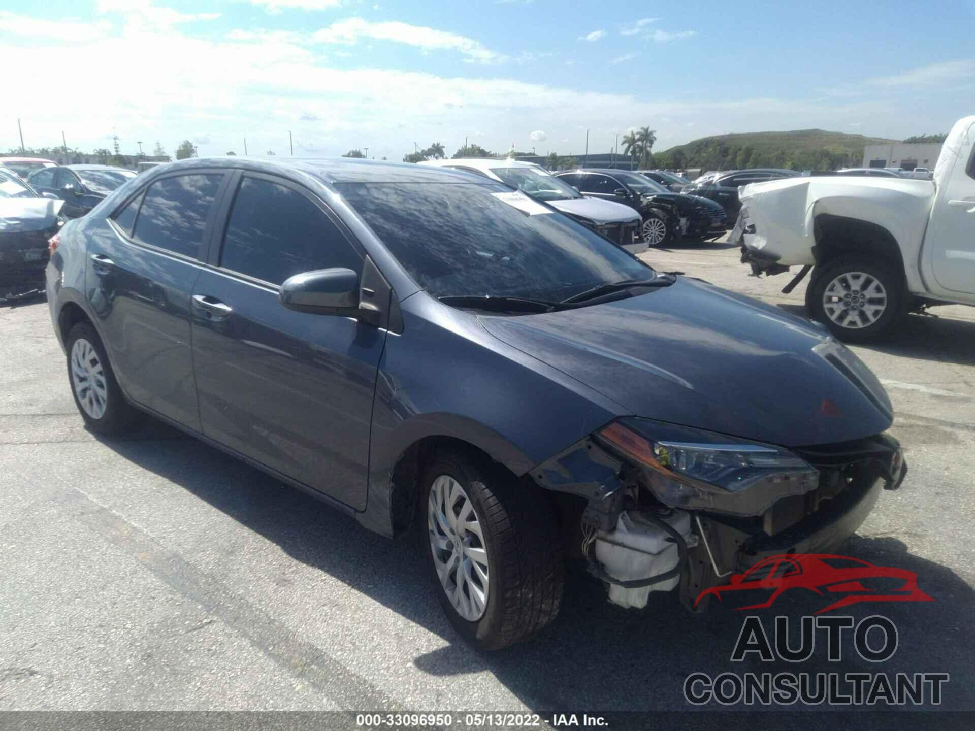 TOYOTA COROLLA 2019 - 5YFBURHE0KP943130