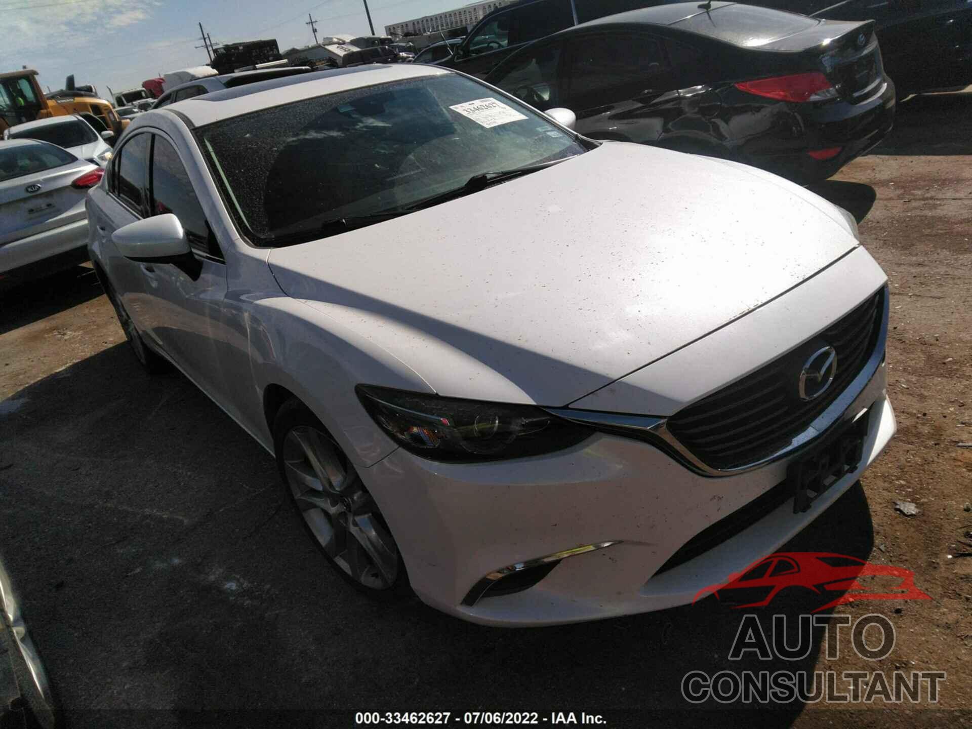 MAZDA MAZDA6 2016 - JM1GJ1T58G1482293