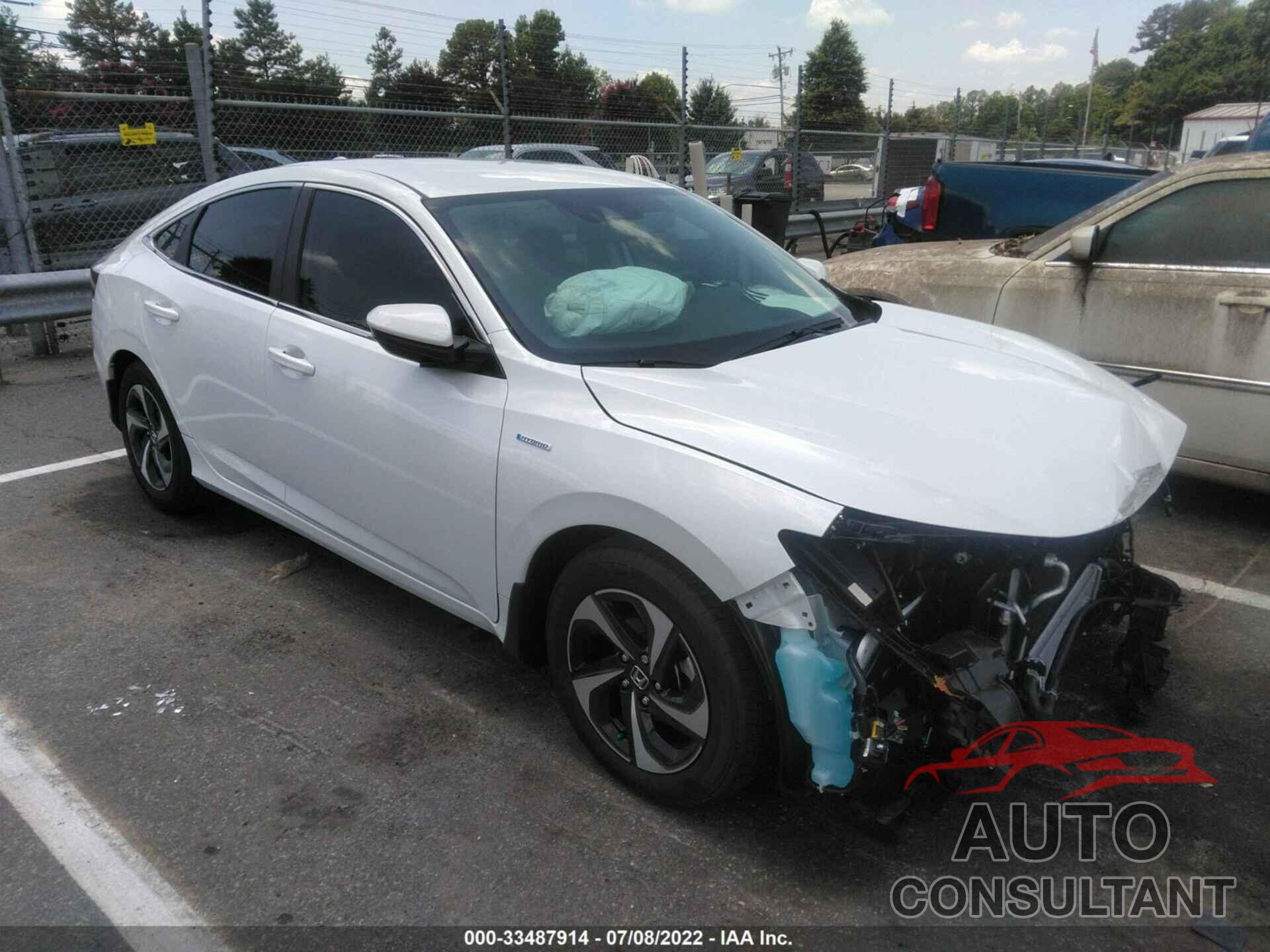 HONDA INSIGHT 2022 - 19XZE4F55NE012369