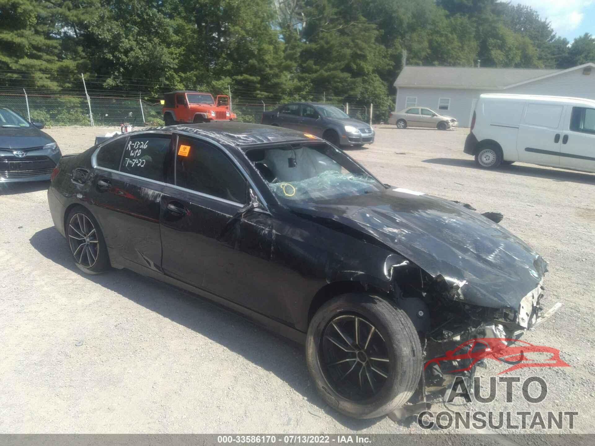 BMW 3 SERIES 2019 - WBA5R7C50KFH19356