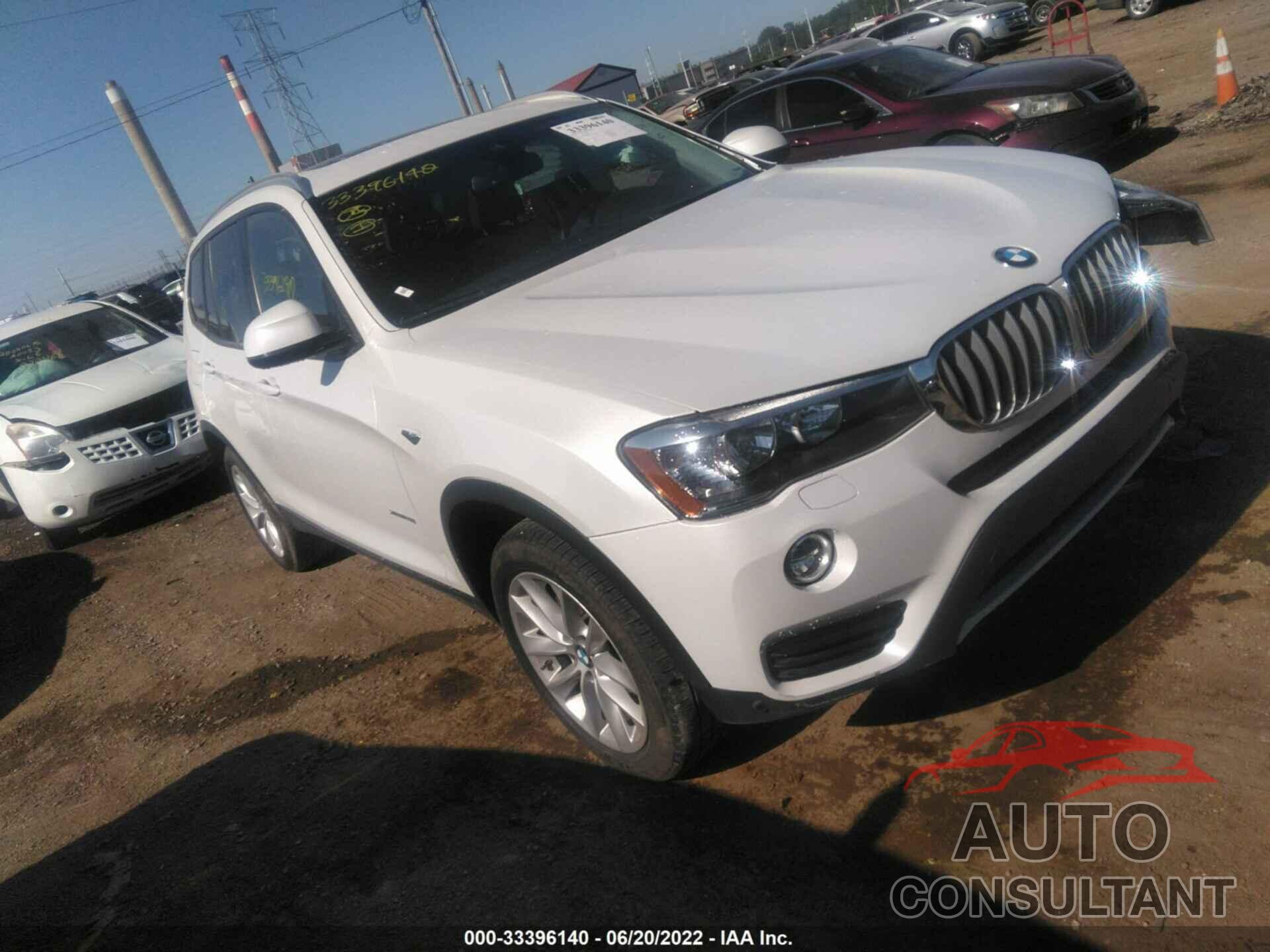 BMW X3 2017 - 5UXWX9C31H0T20230