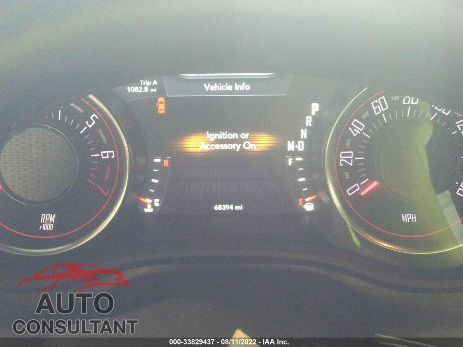 DODGE CHALLENGER 2017 - 2C3CDZAG8HH555565