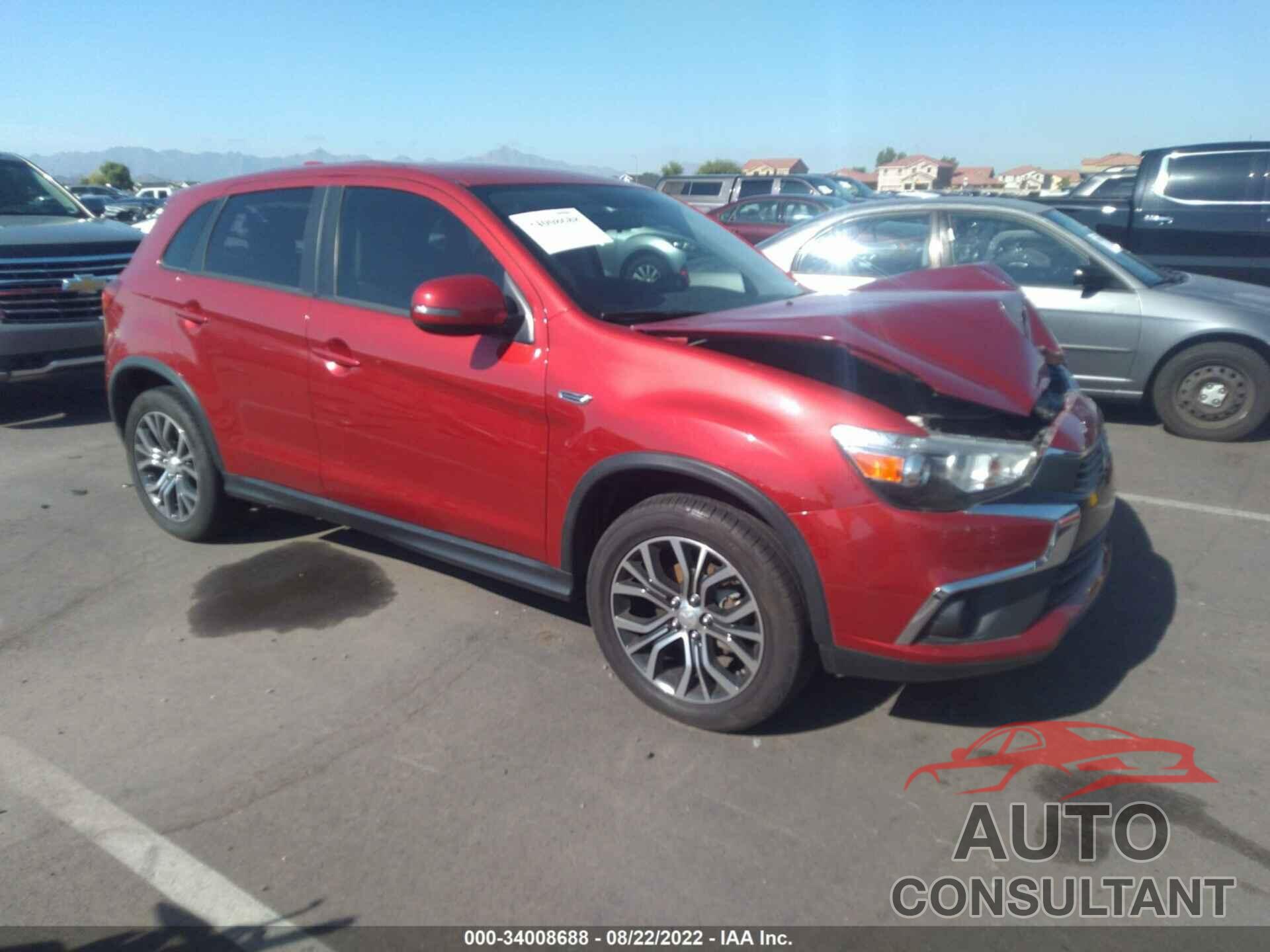 MITSUBISHI OUTLANDER SPORT 2017 - JA4AP3AU7HZ014059