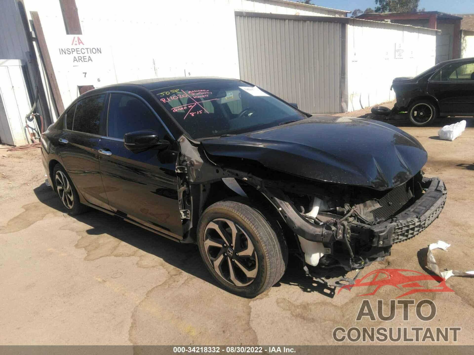 HONDA ACCORD SEDAN 2016 - 1HGCR2F70GA191332