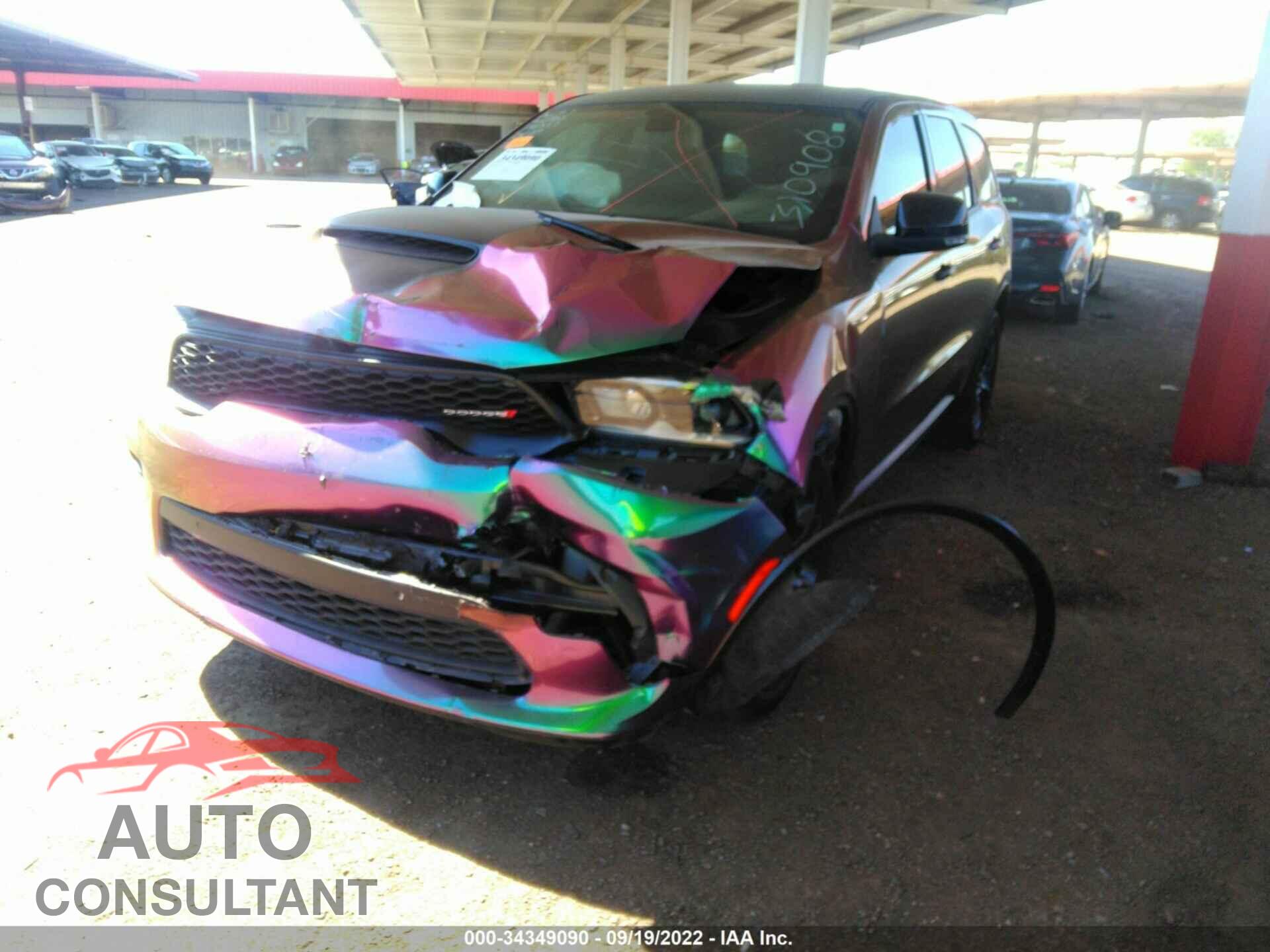 DODGE DURANGO 2021 - 1C4SDHCT1MC846837