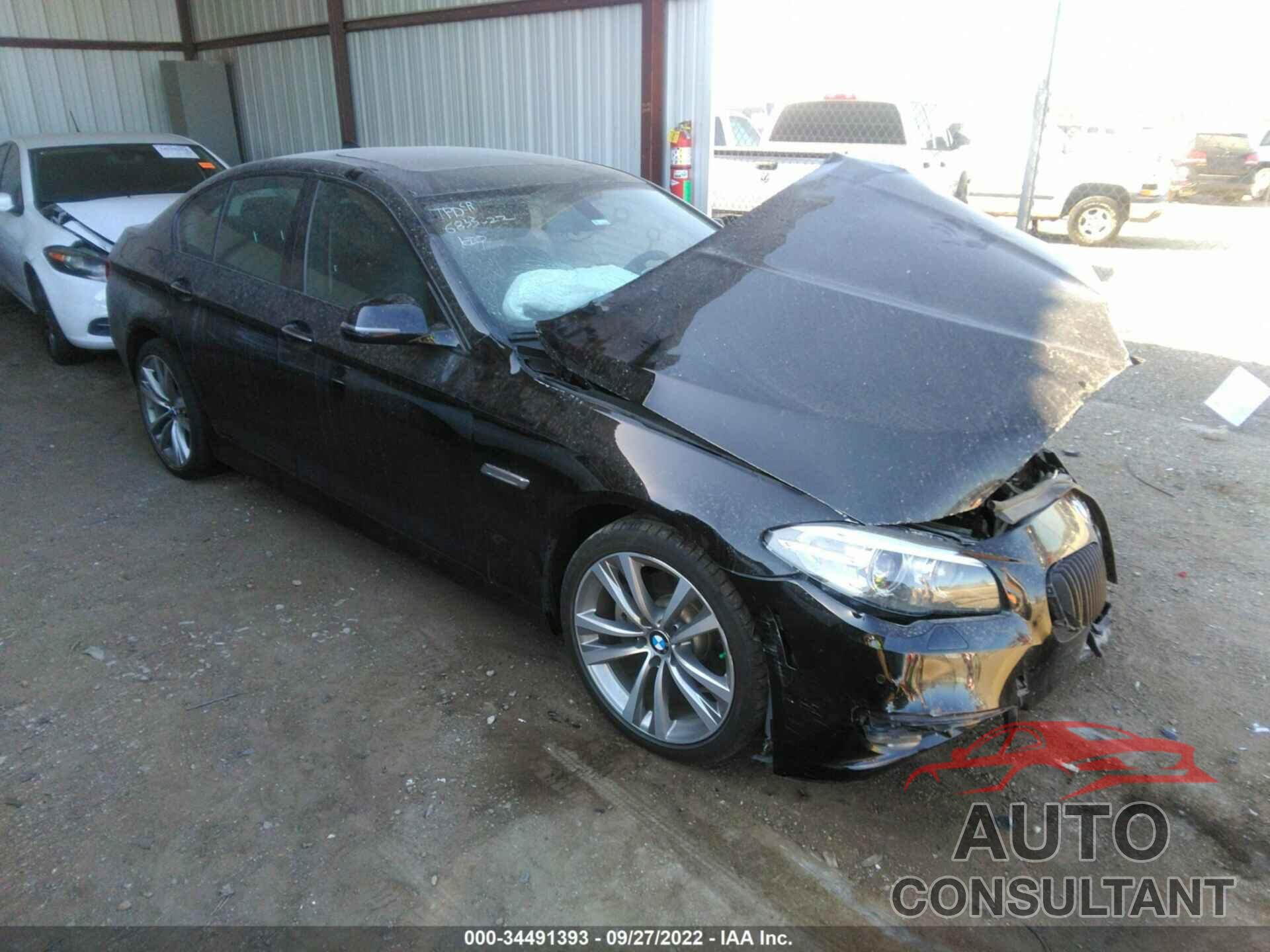 BMW 5 SERIES 2016 - WBA5A5C58GG348571