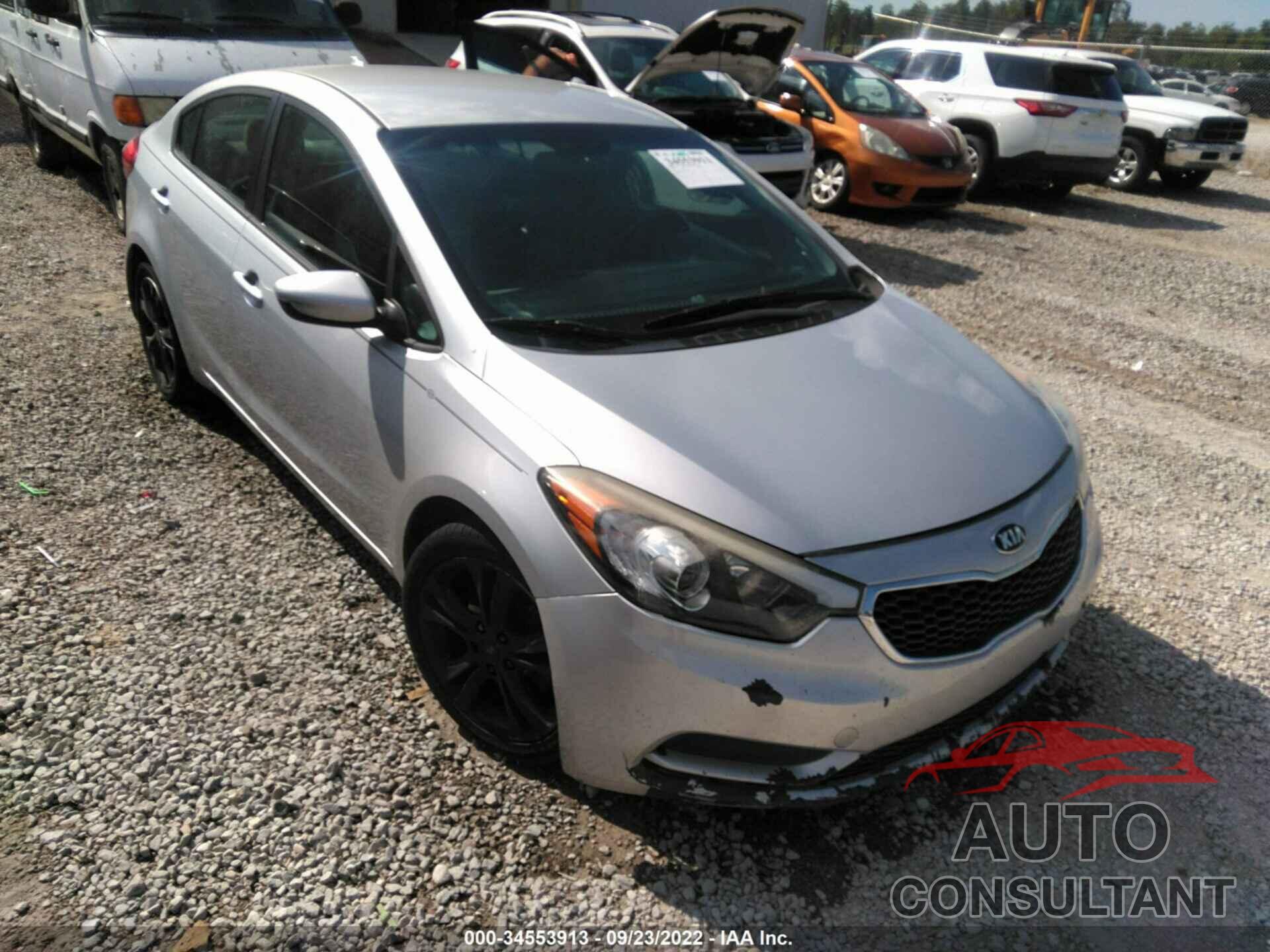 KIA FORTE 2016 - KNAFK4A69G5518097