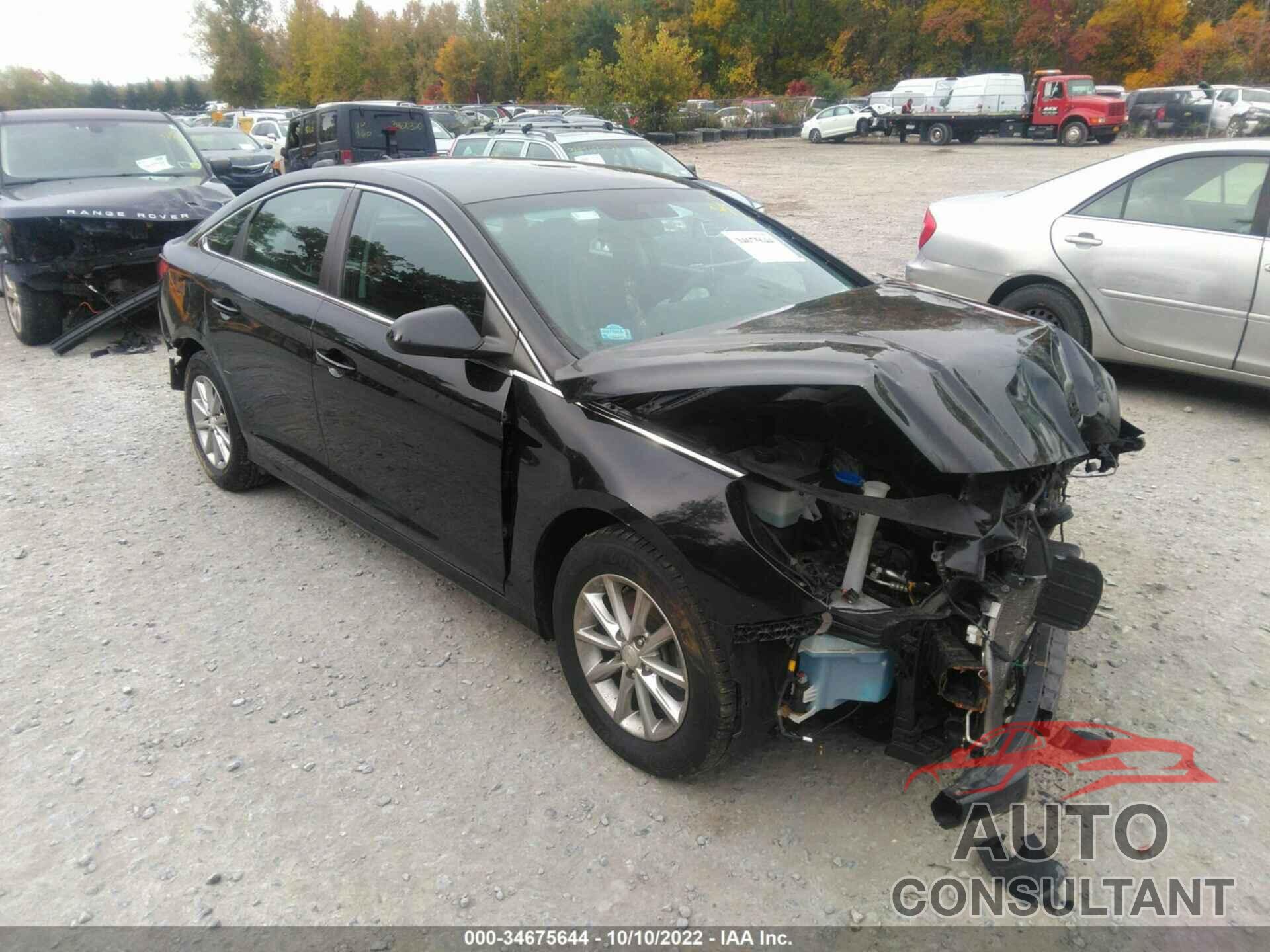 HYUNDAI SONATA 2018 - 5NPE24AF0JH702155
