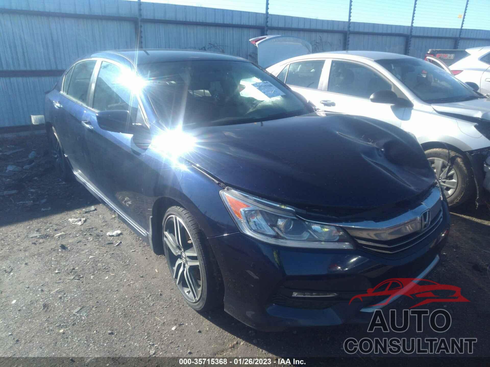 HONDA ACCORD SEDAN 2016 - 1HGCR2F54GA192286