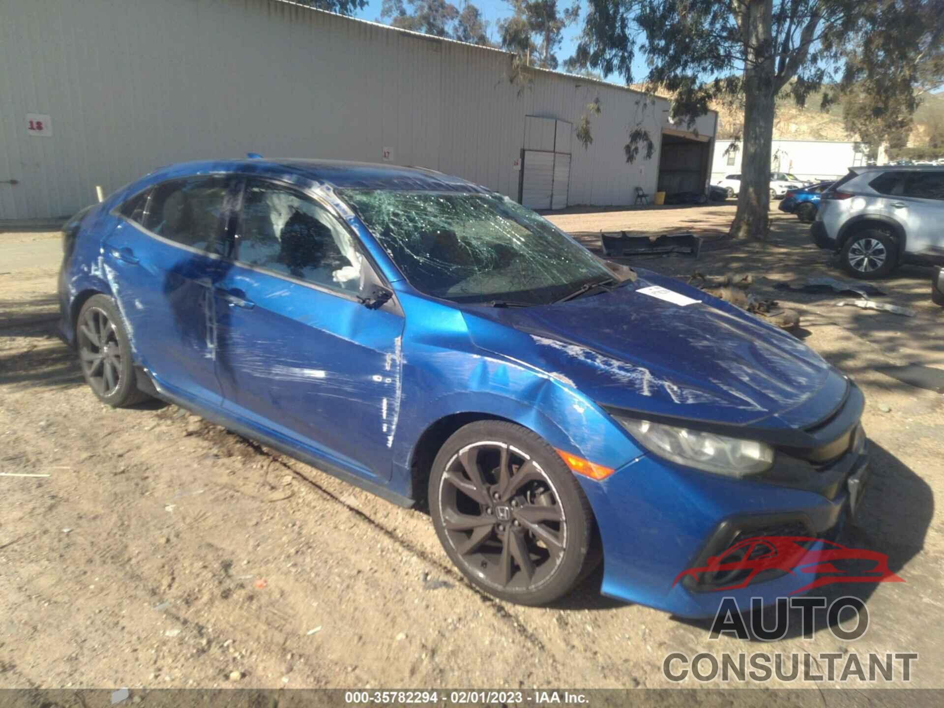 HONDA CIVIC HATCHBACK 2017 - SHHFK7H44HU407187