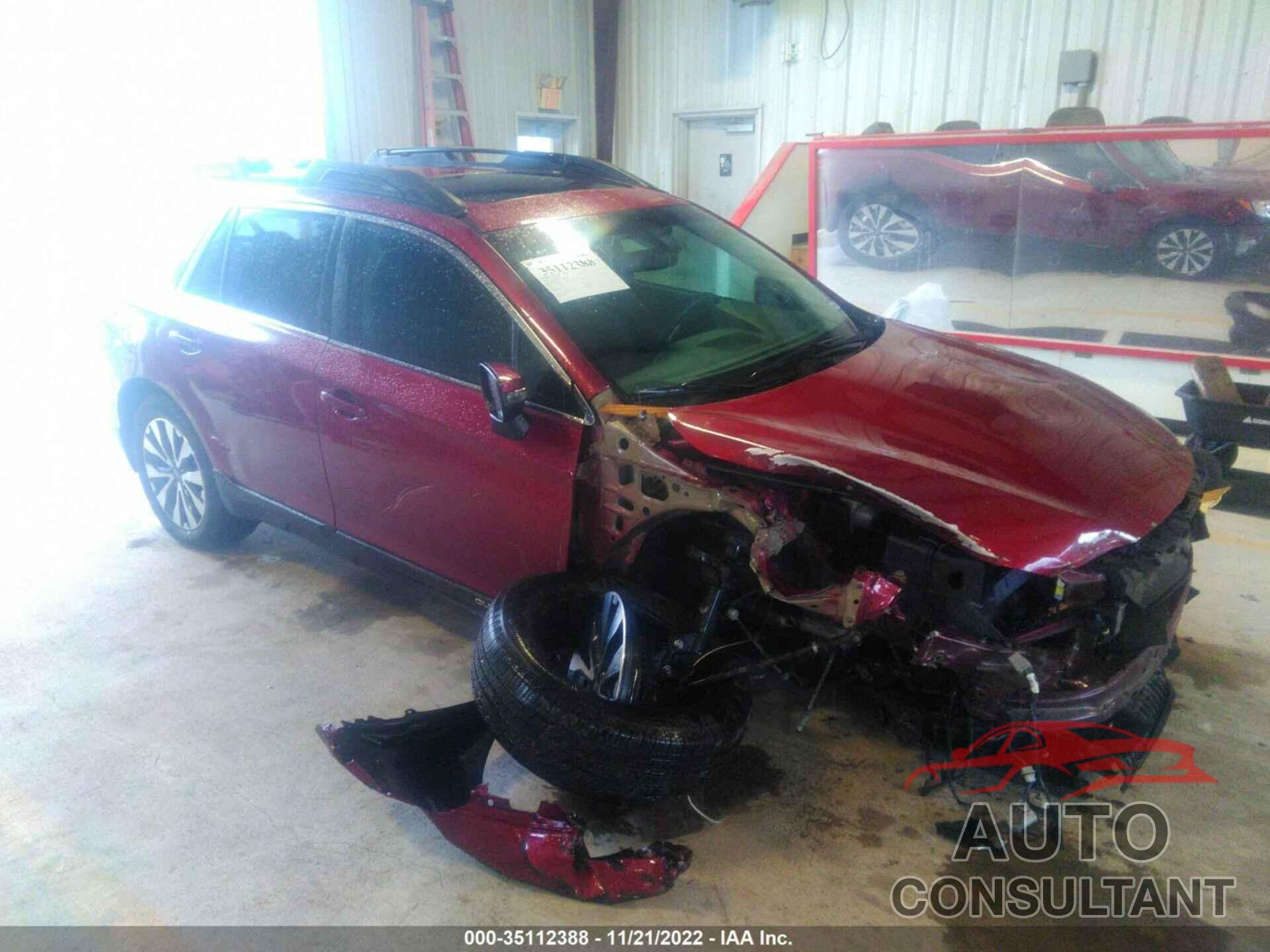 SUBARU OUTBACK 2017 - 4S4BSENC7H3380835