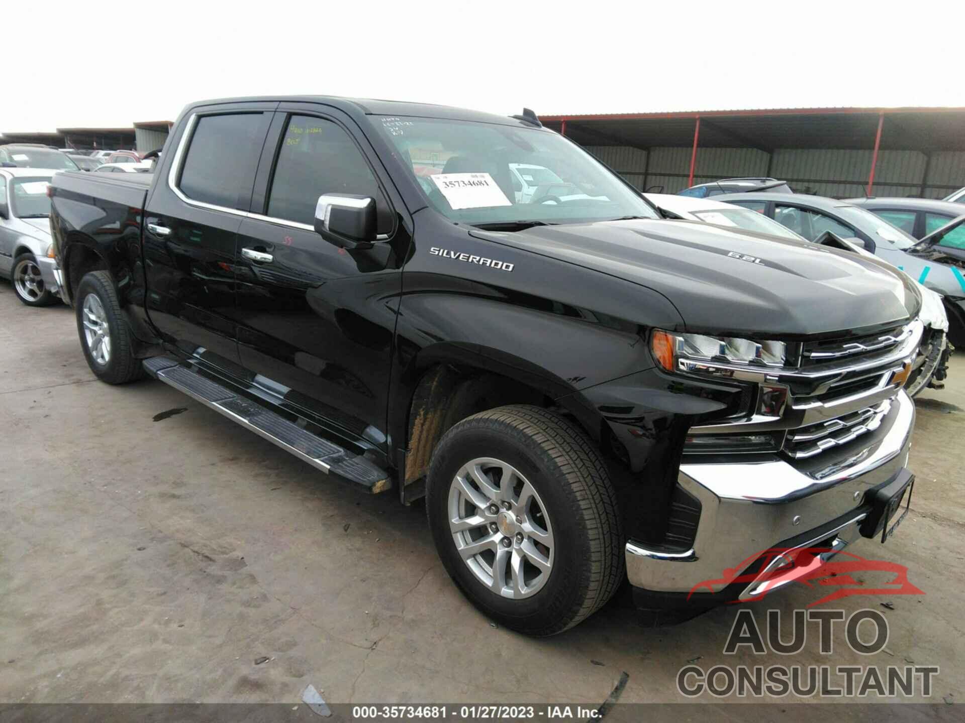 CHEVROLET SILVERADO 1500 2020 - 3GCUYGEL2LG303772