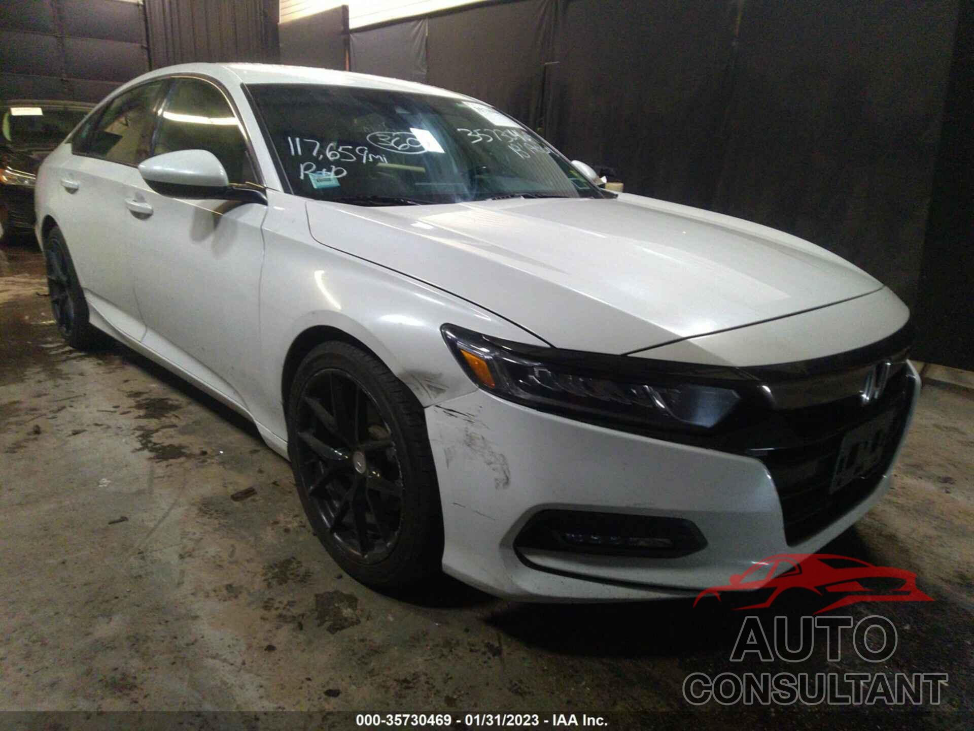 HONDA ACCORD SEDAN 2018 - 1HGCV1F34JA089266