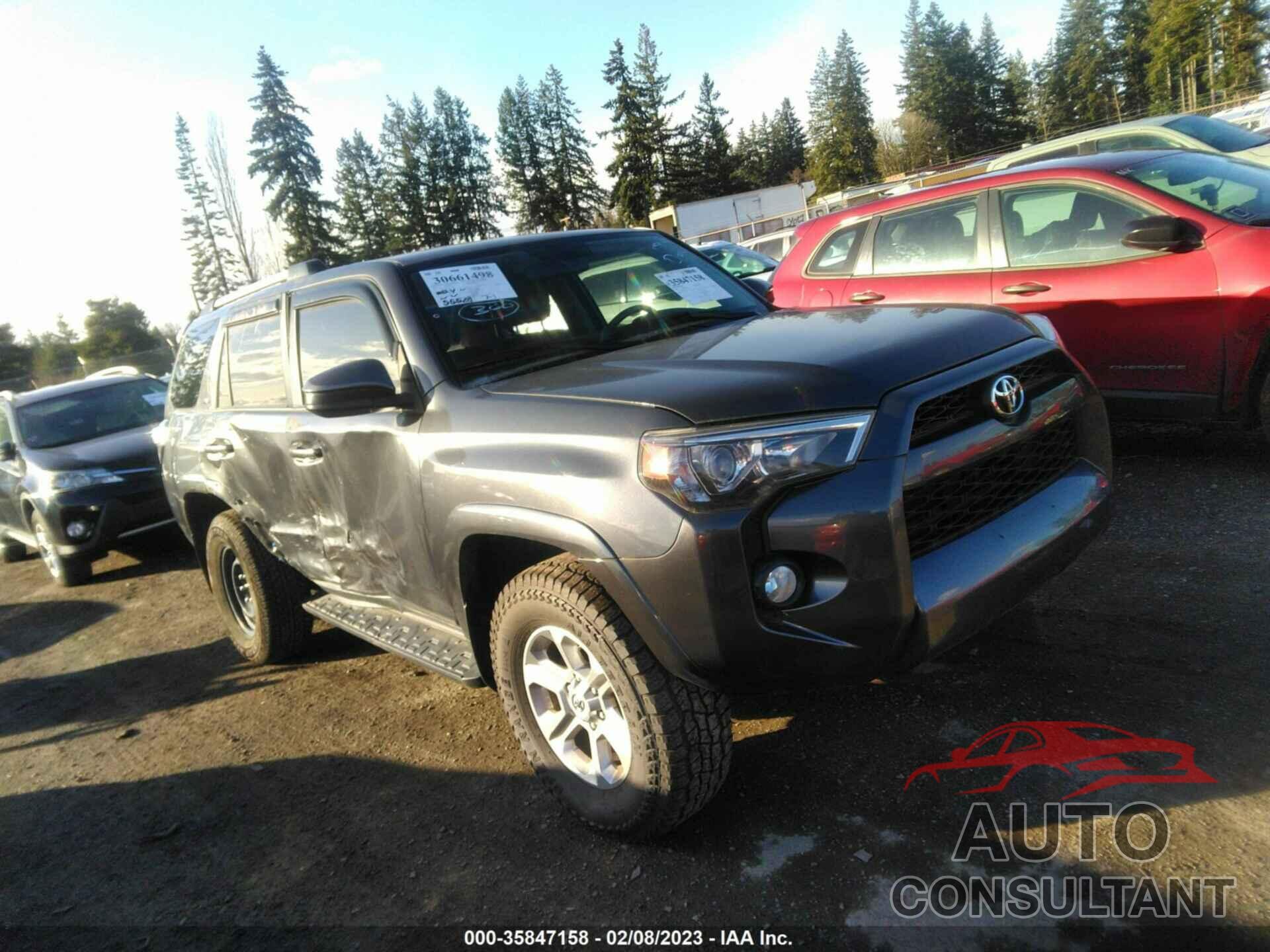 TOYOTA 4RUNNER 2019 - JTEBU5JR7K5620904