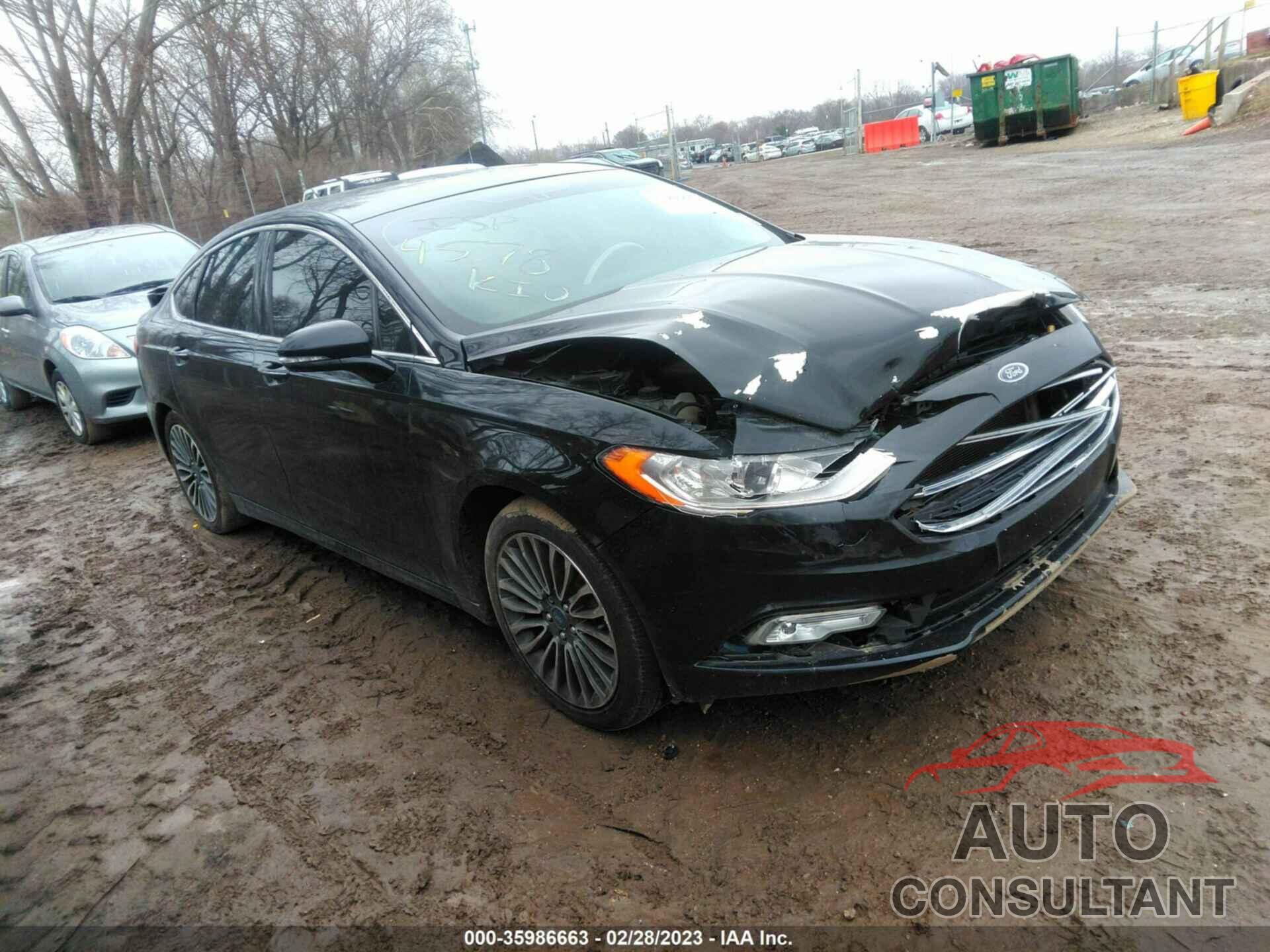 FORD FUSION 2017 - 3FA6P0RU2HR232631