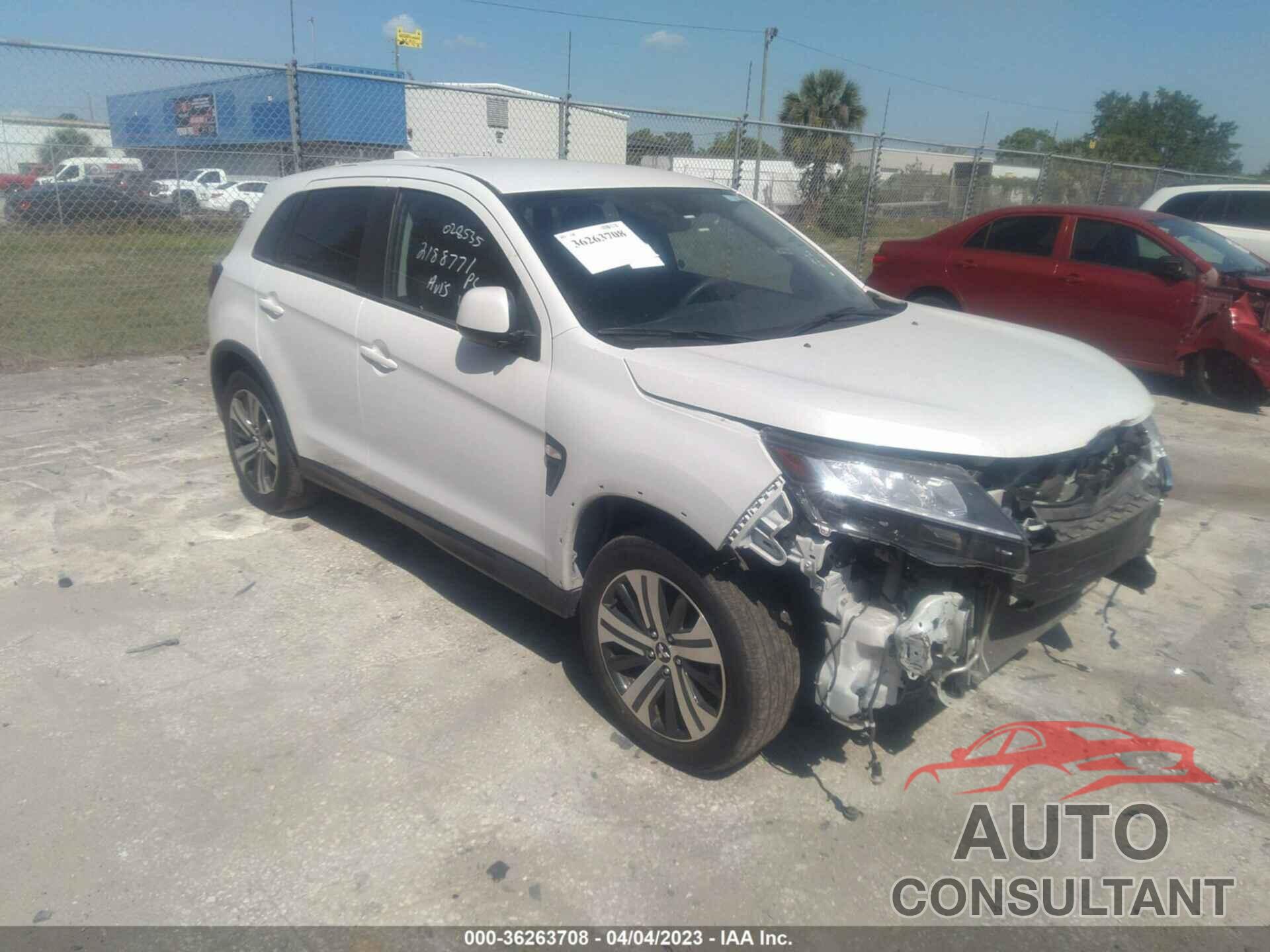 MITSUBISHI OUTLANDER SPORT 2021 - JA4APUAUXMU028535