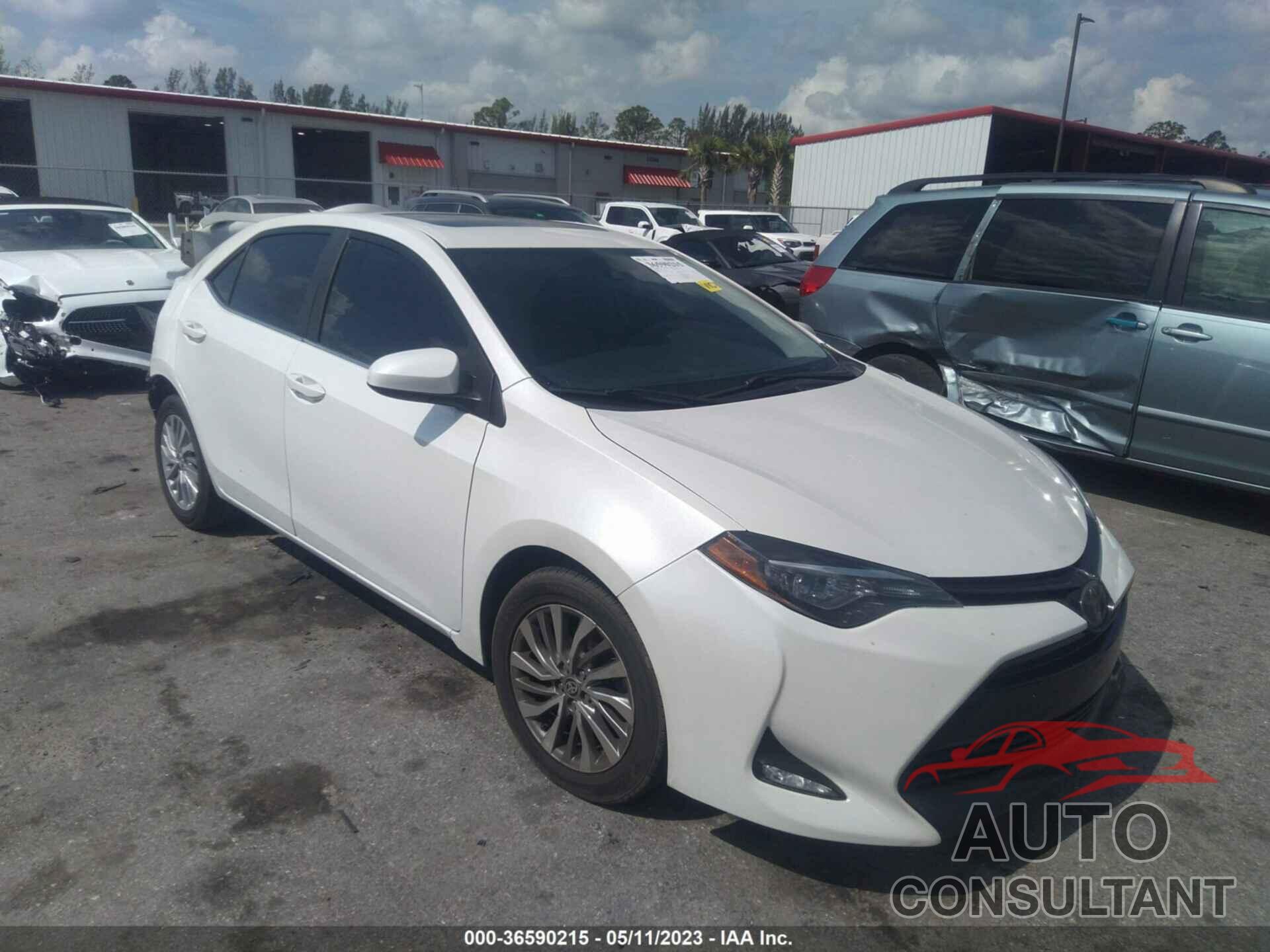TOYOTA COROLLA 2018 - 5YFBPRHE1JP766982