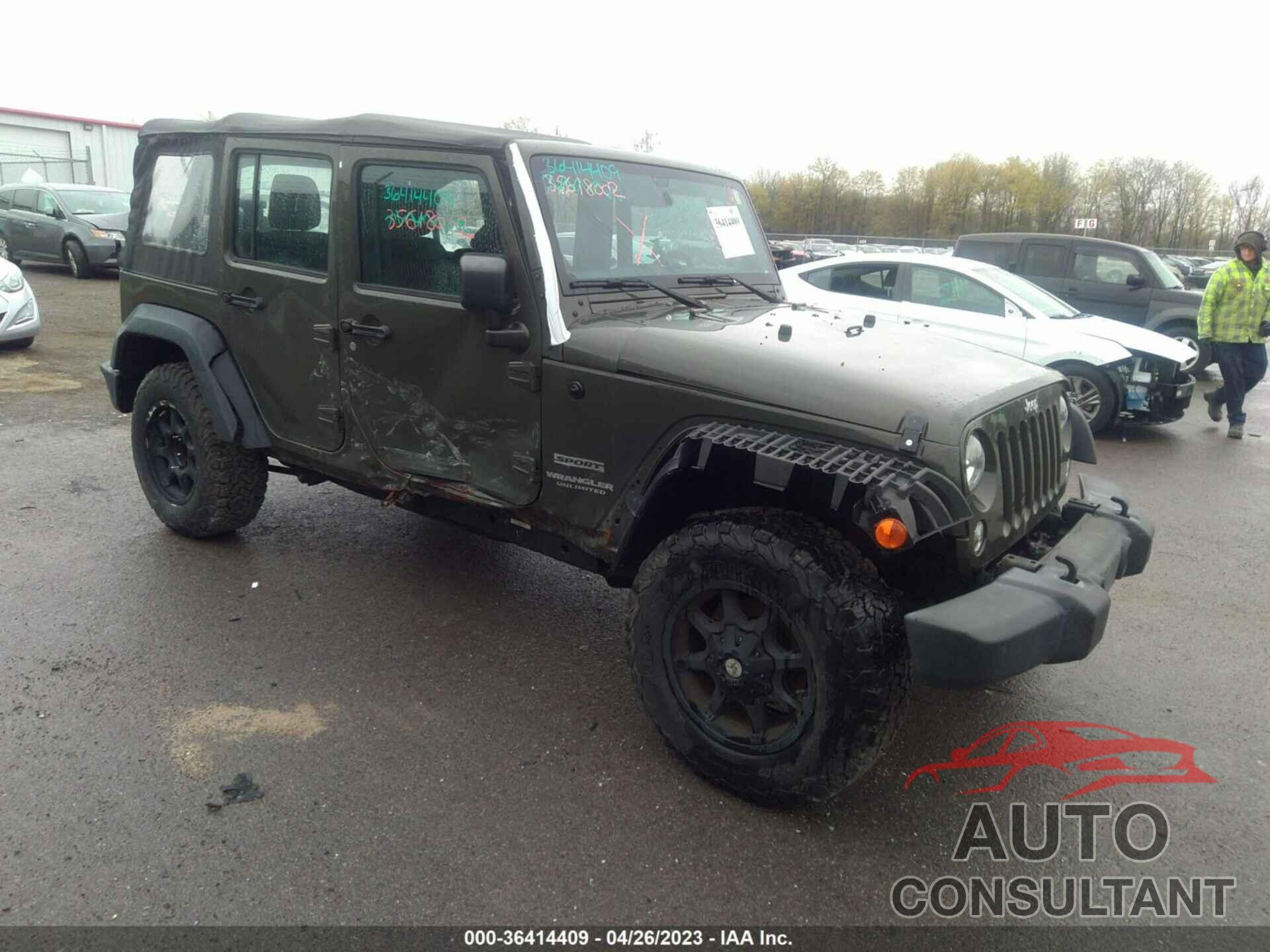 JEEP WRANGLER UNLIMITED 2016 - 1C4BJWDG9GL113101