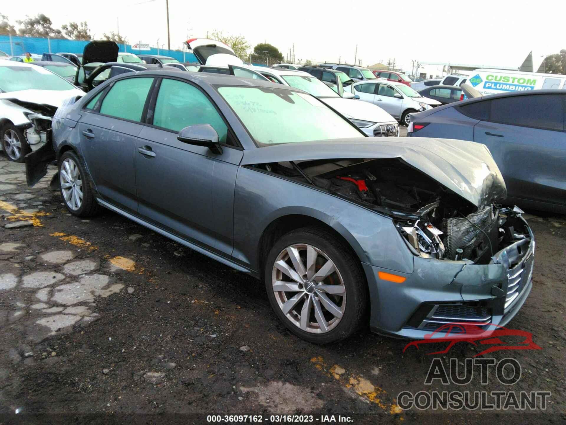 AUDI A4 2018 - WAUKMAF45JA106711