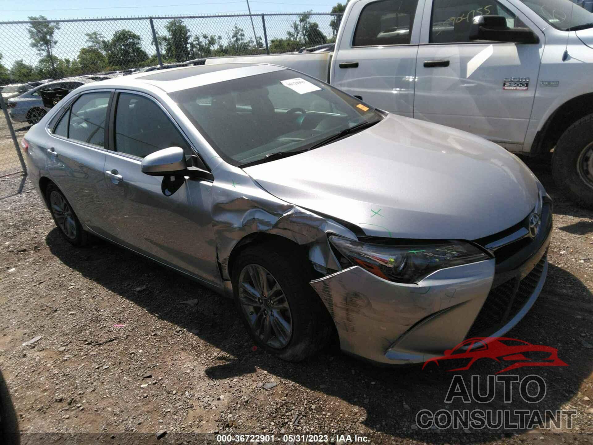 TOYOTA CAMRY 2016 - 4T1BF1FK5GU249561